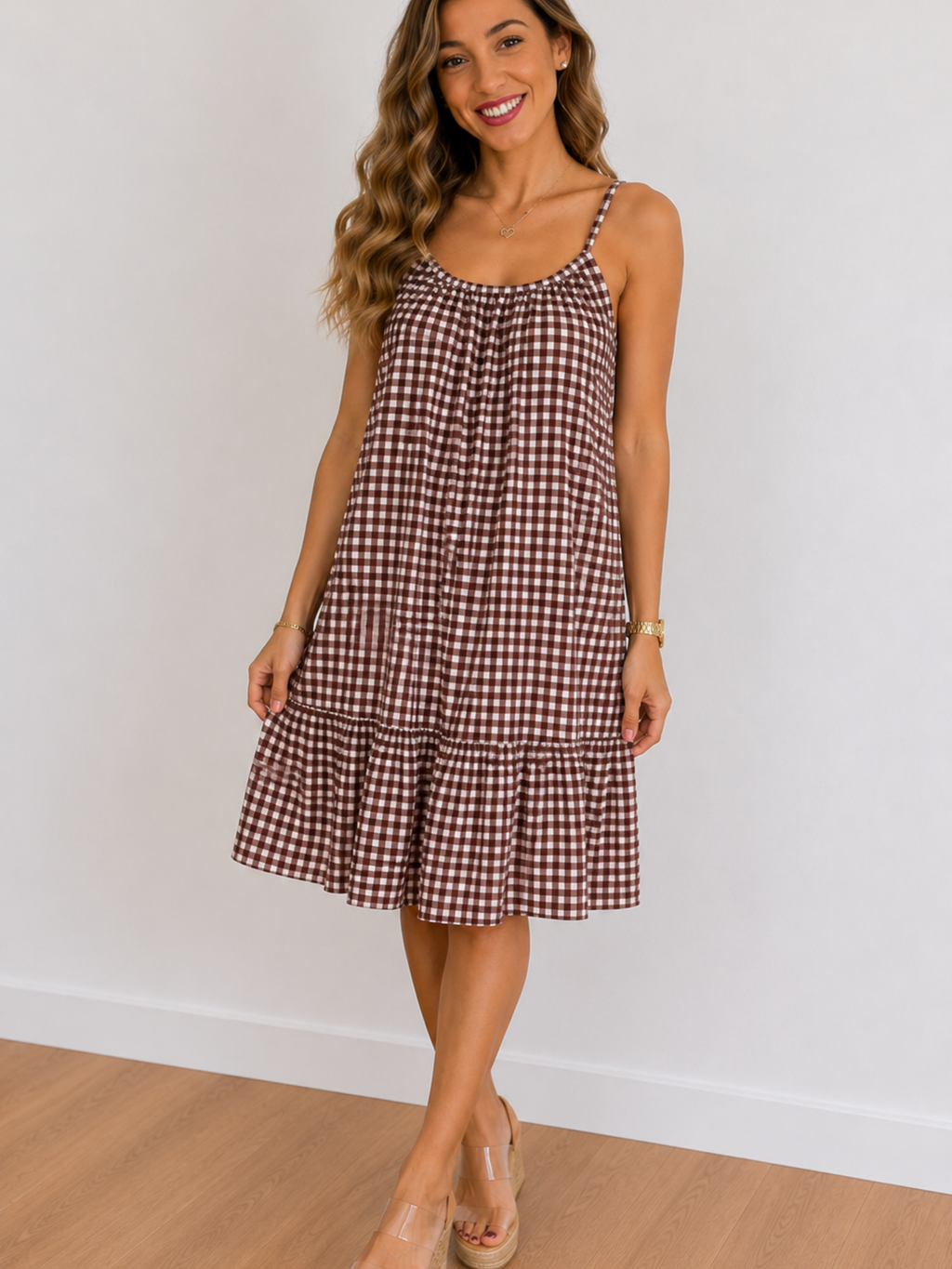 VESTIDO CUADROS VICHY