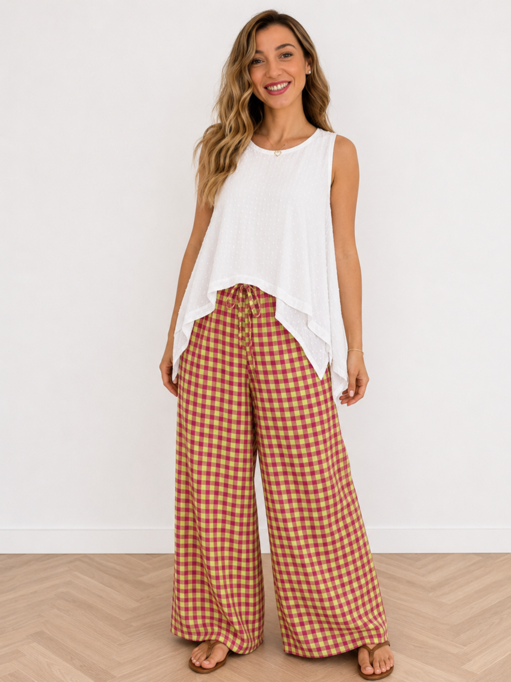 PANTALÓN CUADROS