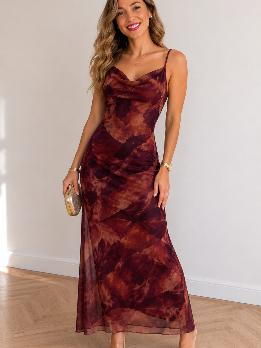 VESTIDO TUL ESTAMPADO FLOR