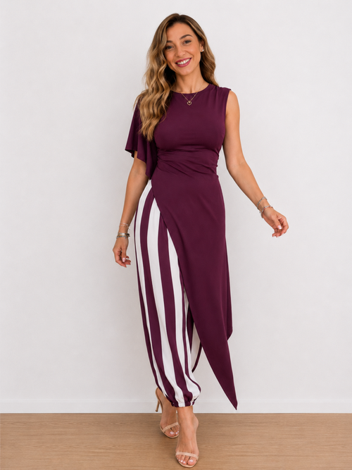 BLUSA ASIMÉTRICA LICRA