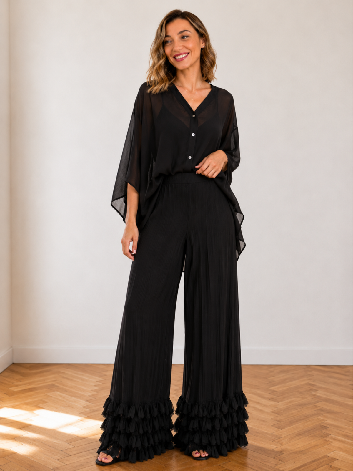 PANTALÓN PLISADO SABINE
