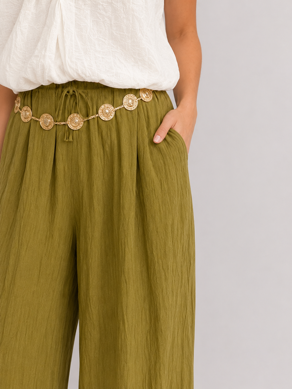 PANTALÓN TEXTURIZADO