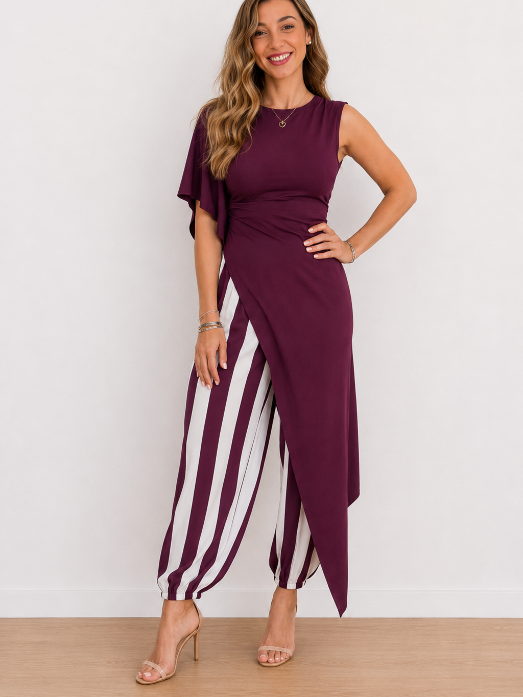 BLUSA ASIMÉTRICA LICRA