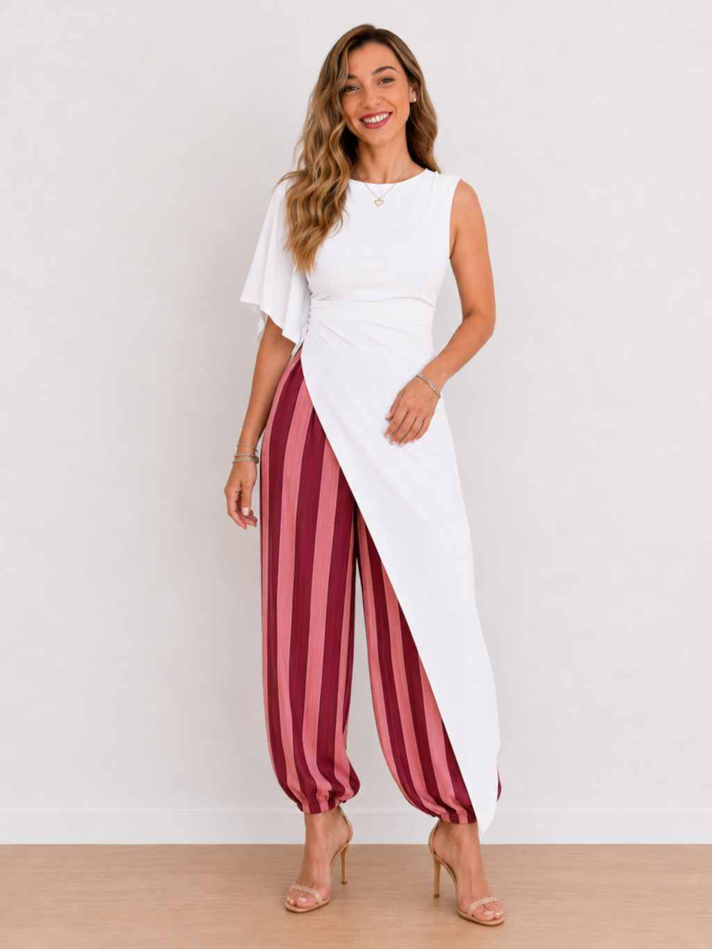 BLUSA ASIMÉTRICA LICRA