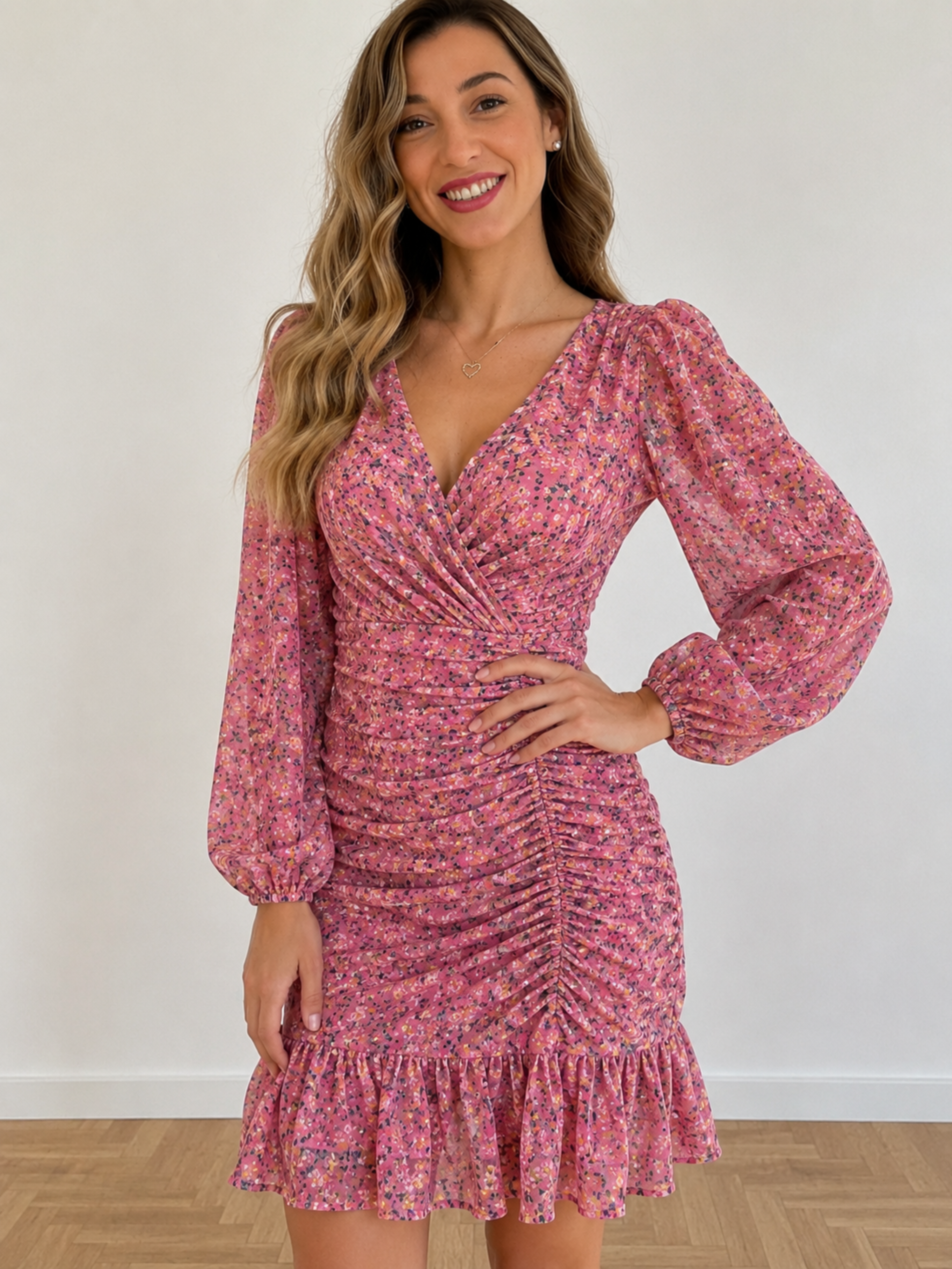 VESTIDO ESTAMPADO FLOR