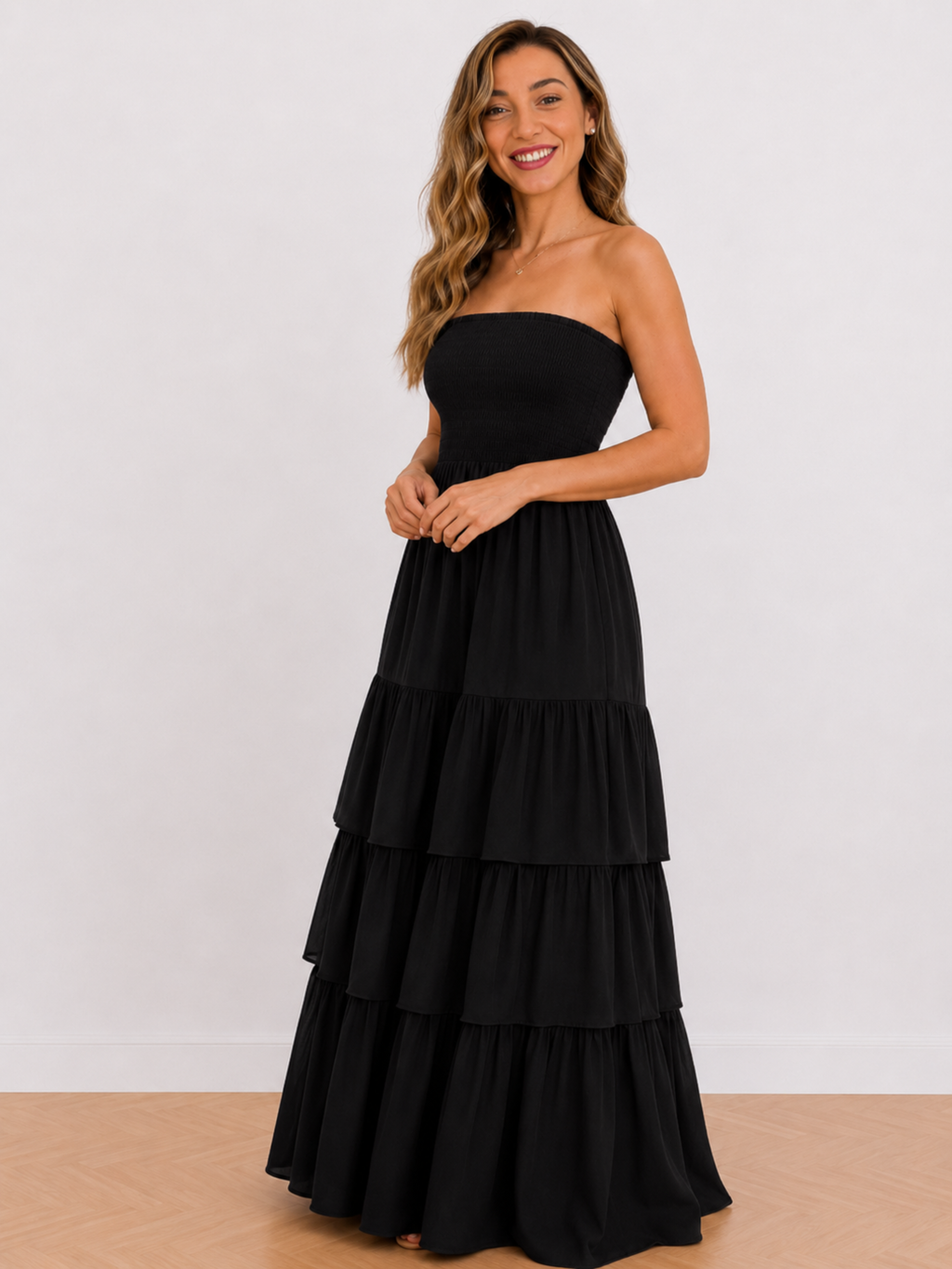 VESTIDO VOLANTES