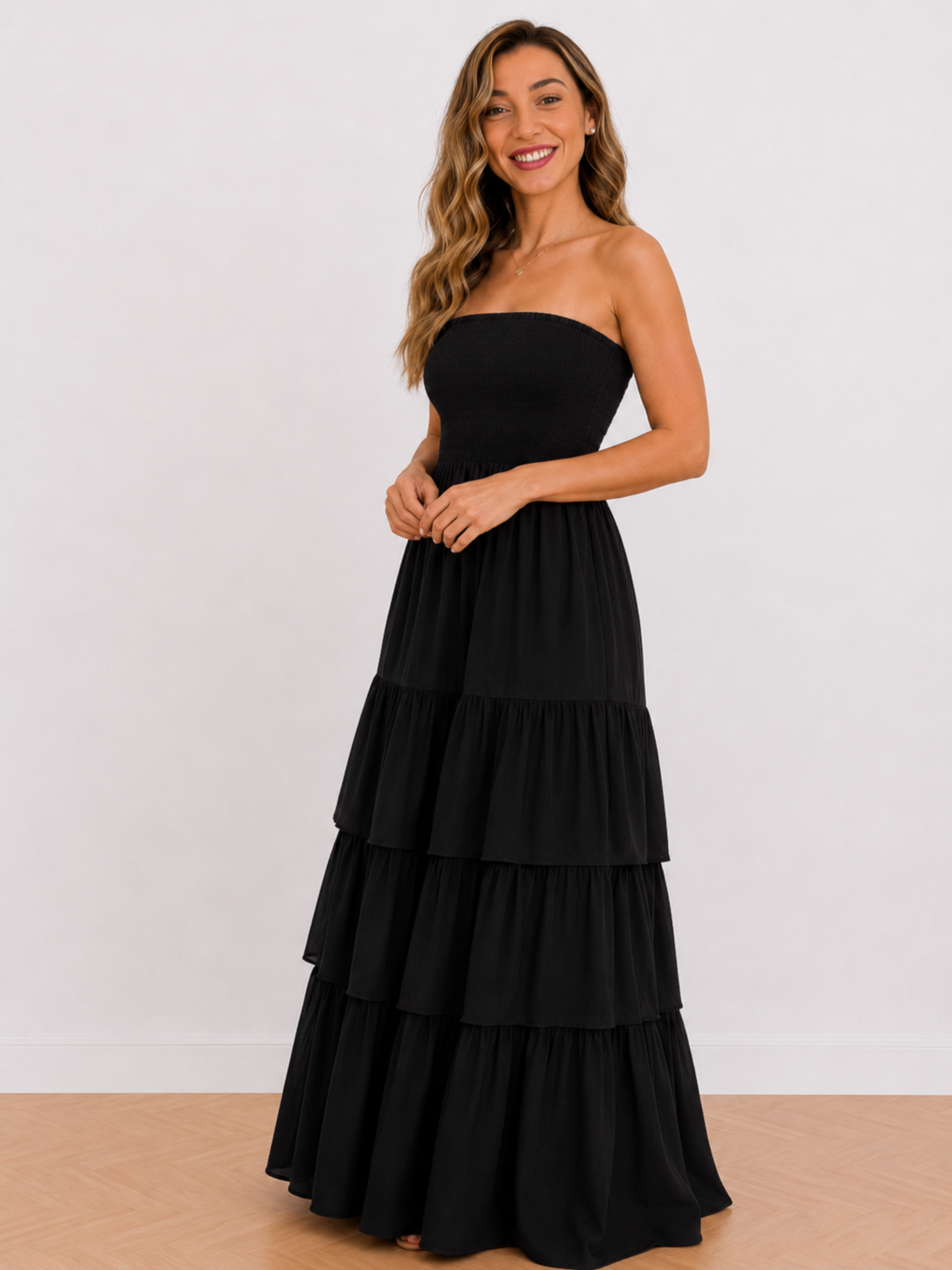 VESTIDO VOLANTES