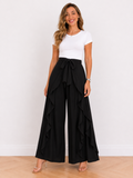 PANTALÓN CAÍDA VOLANTE