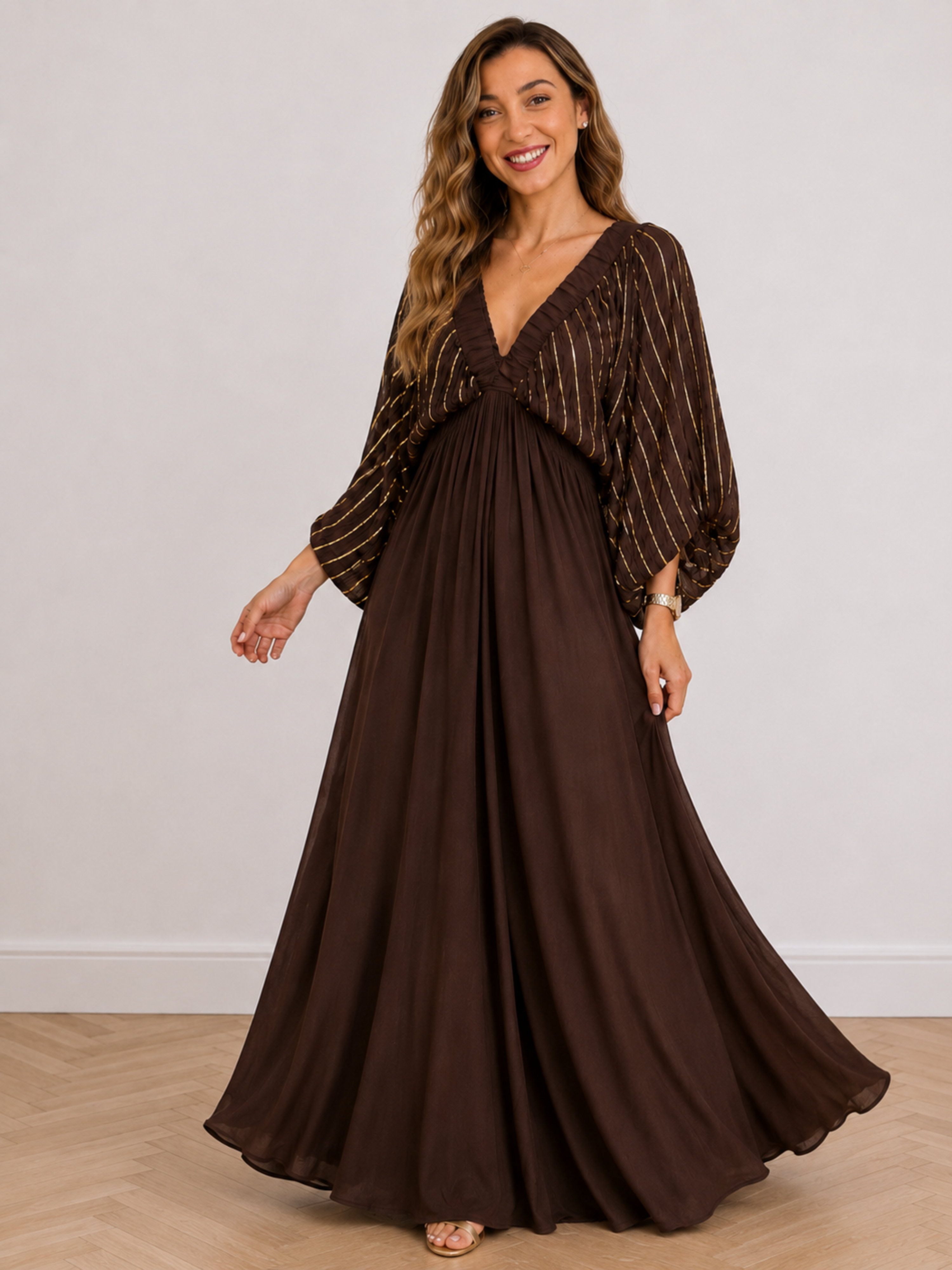 VESTIDO MANGA CAMIL