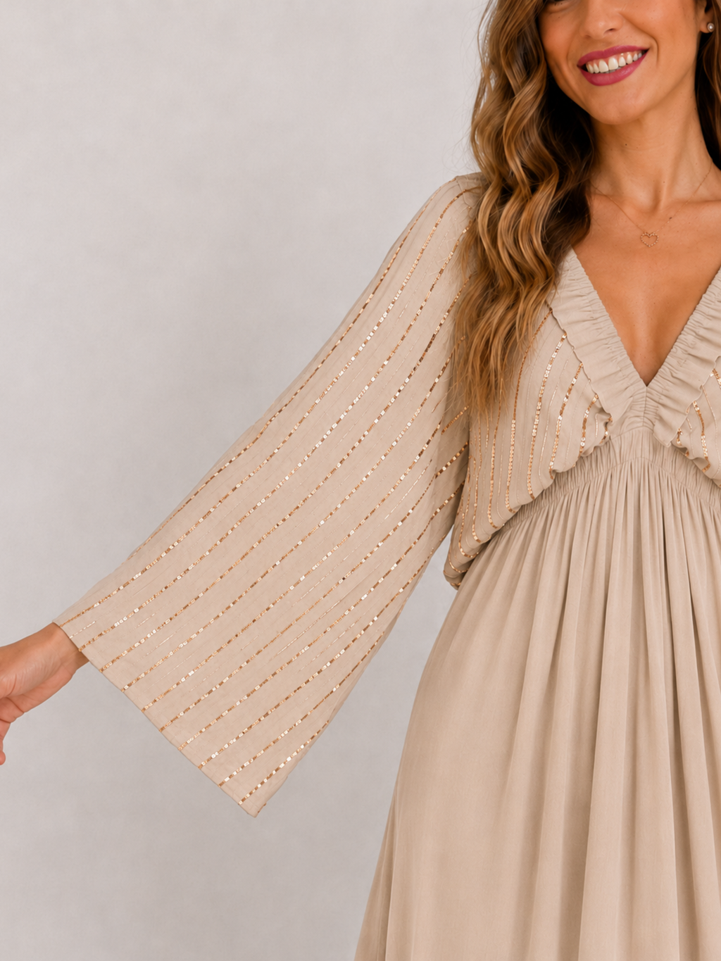 VESTIDO MANGA CAMIL