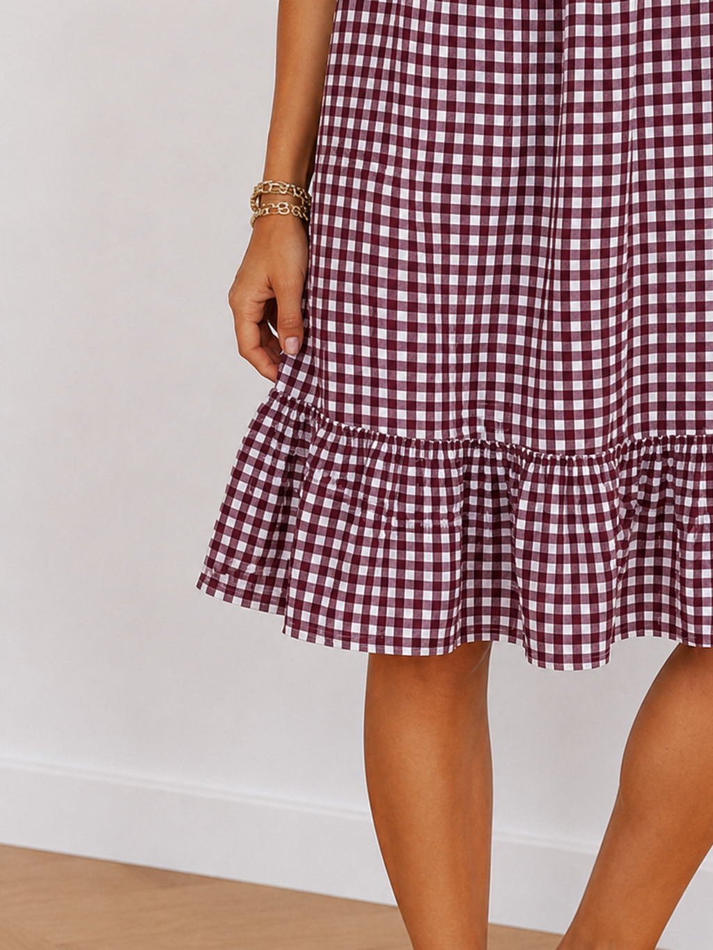 VESTIDO CUADROS VICHY