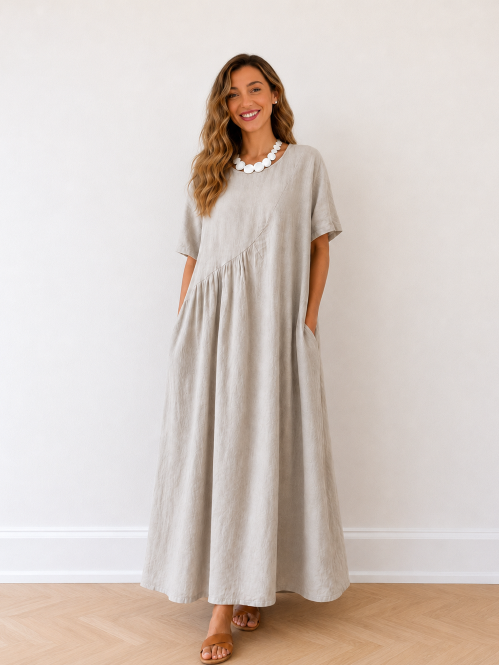 VESTIDO LINO SAHA