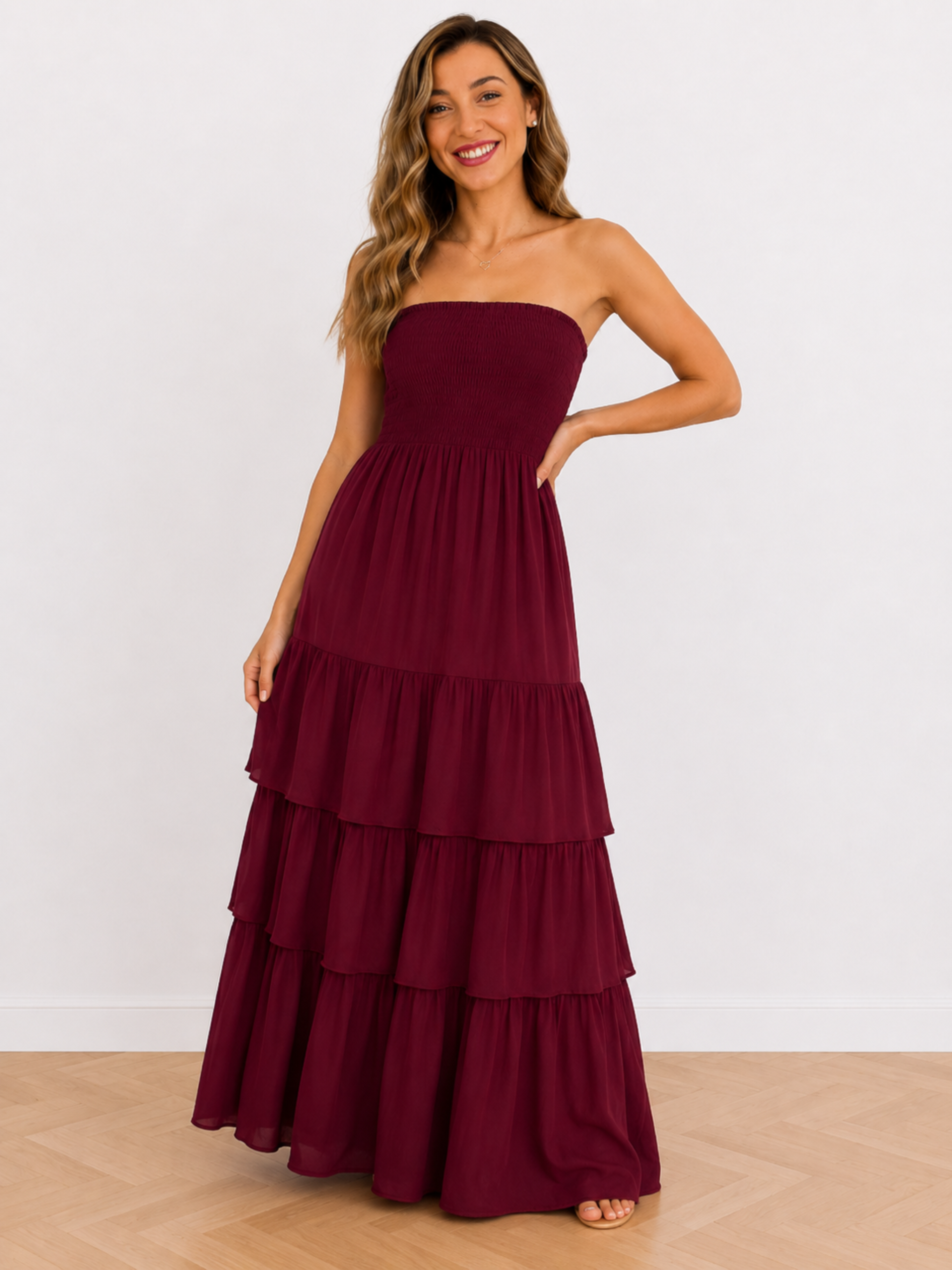 VESTIDO VOLANTES
