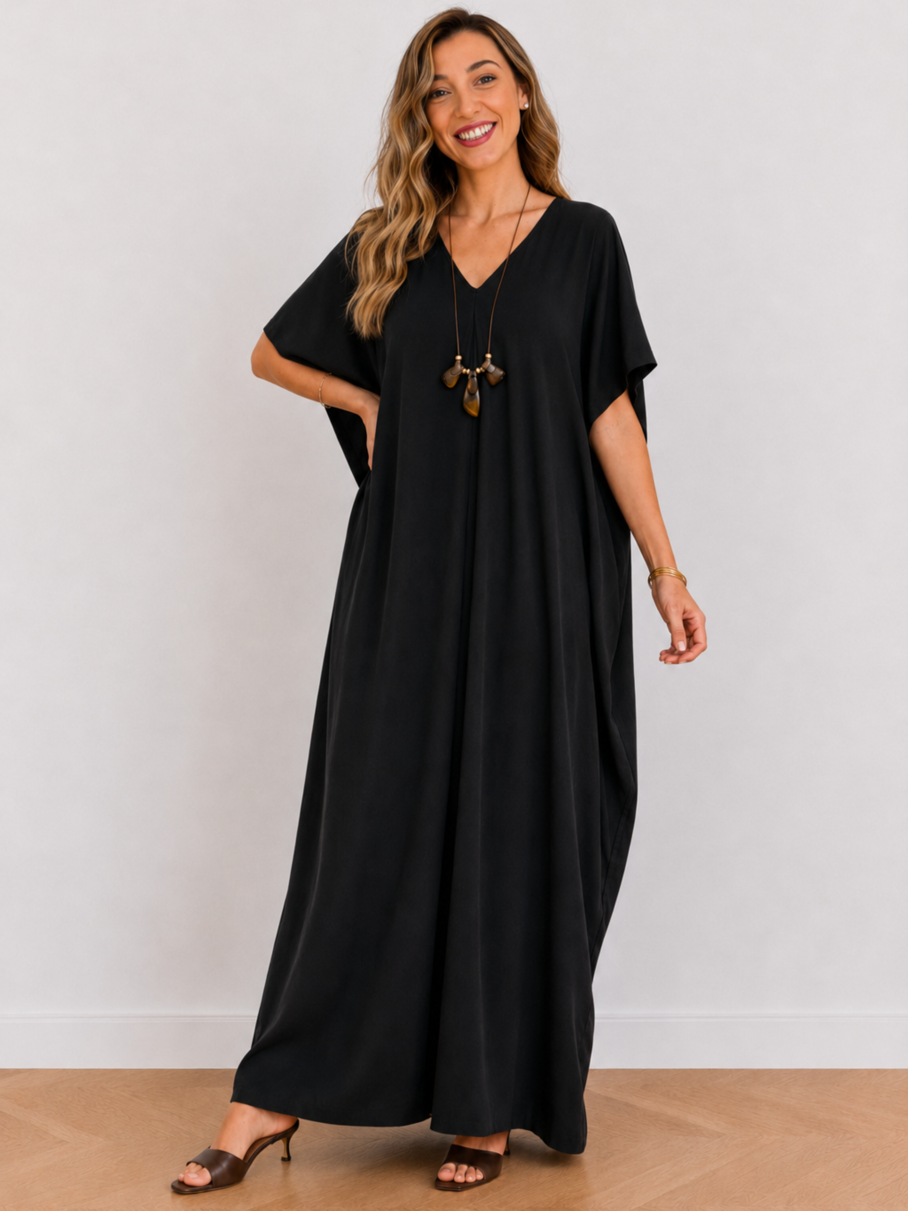 VESTIDO MALDIVAS (INCLUYE COLLAR DE REGALO)