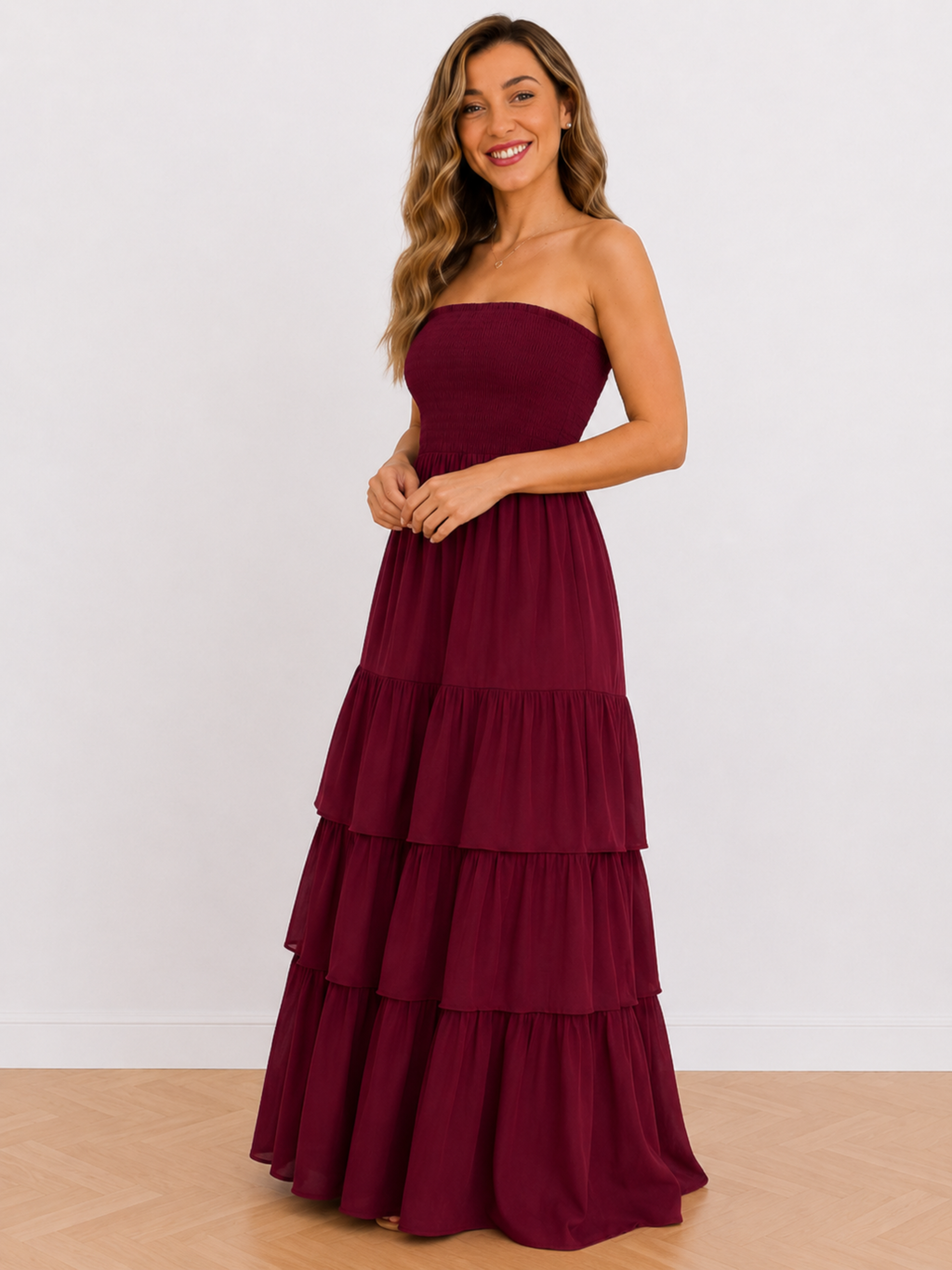 VESTIDO VOLANTES