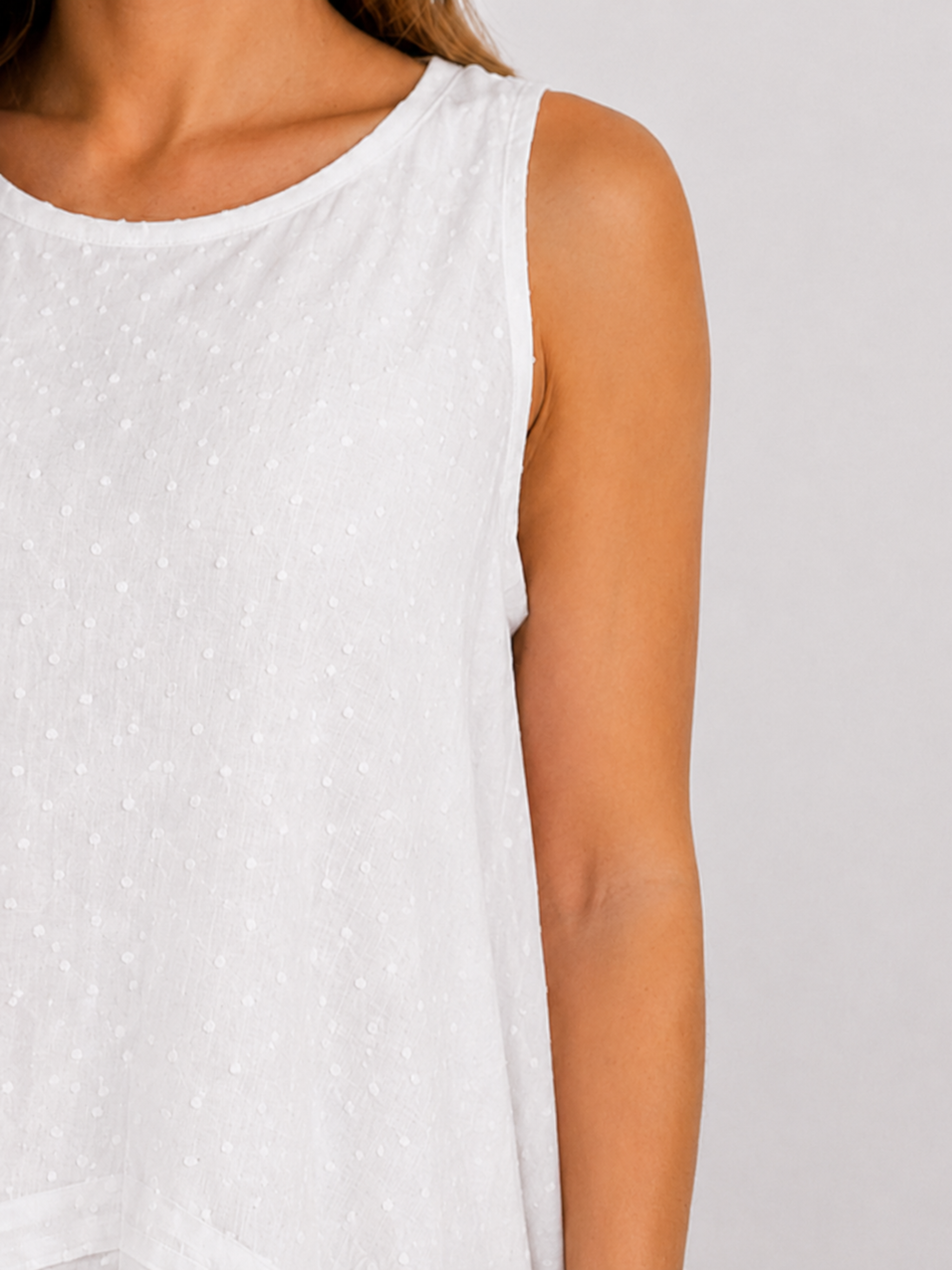 BLUSA CAÍDA ASIMÉTRICA
