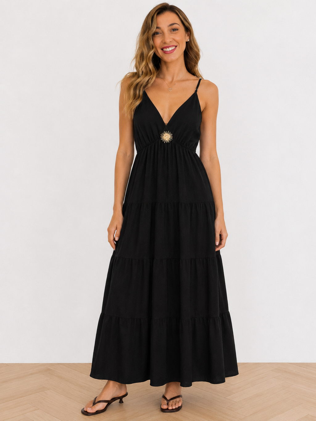 VESTIDO SOL VOLANTE