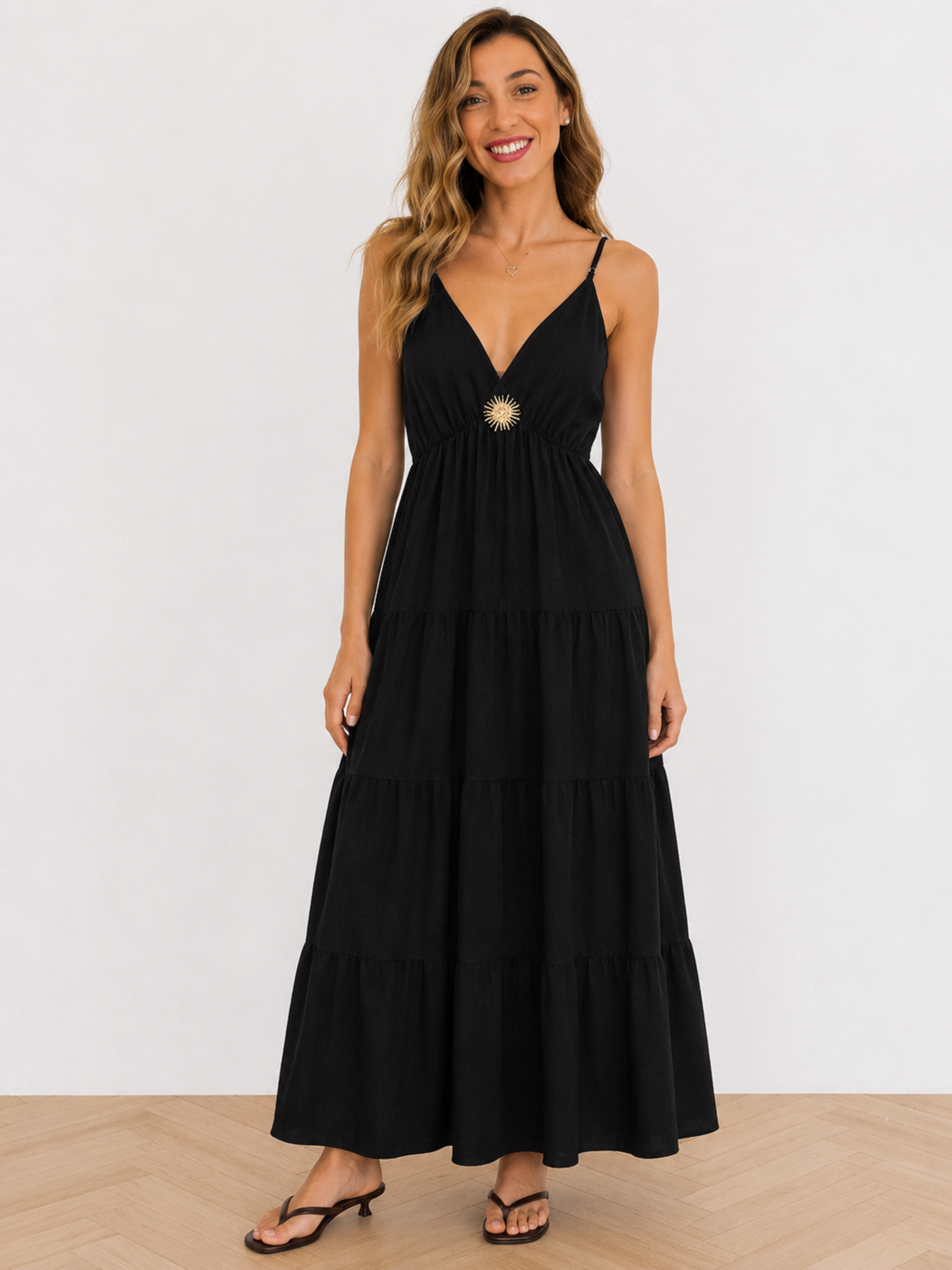 VESTIDO SOL VOLANTE