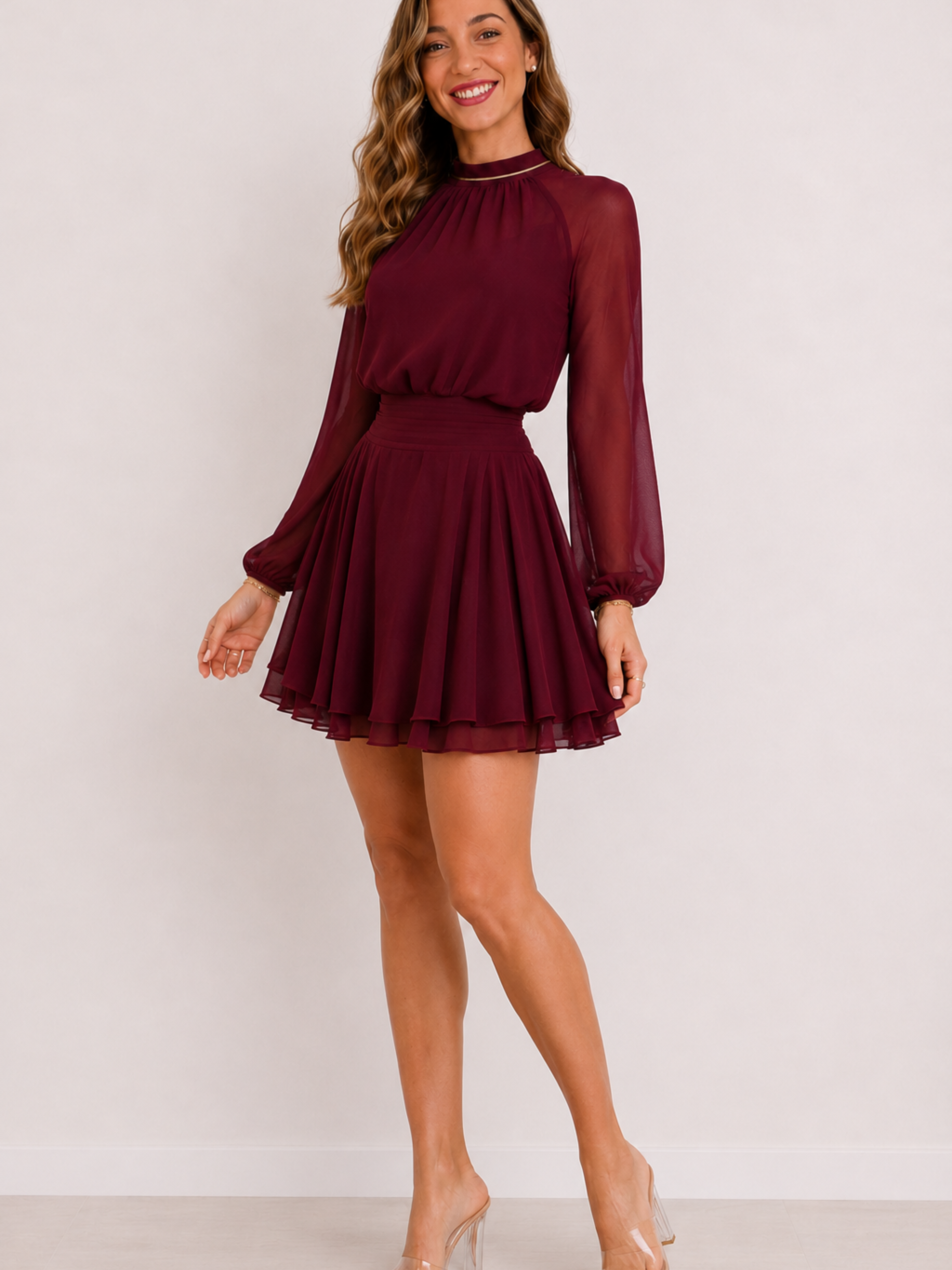 VESTIDO CON MONO INCORPORADO