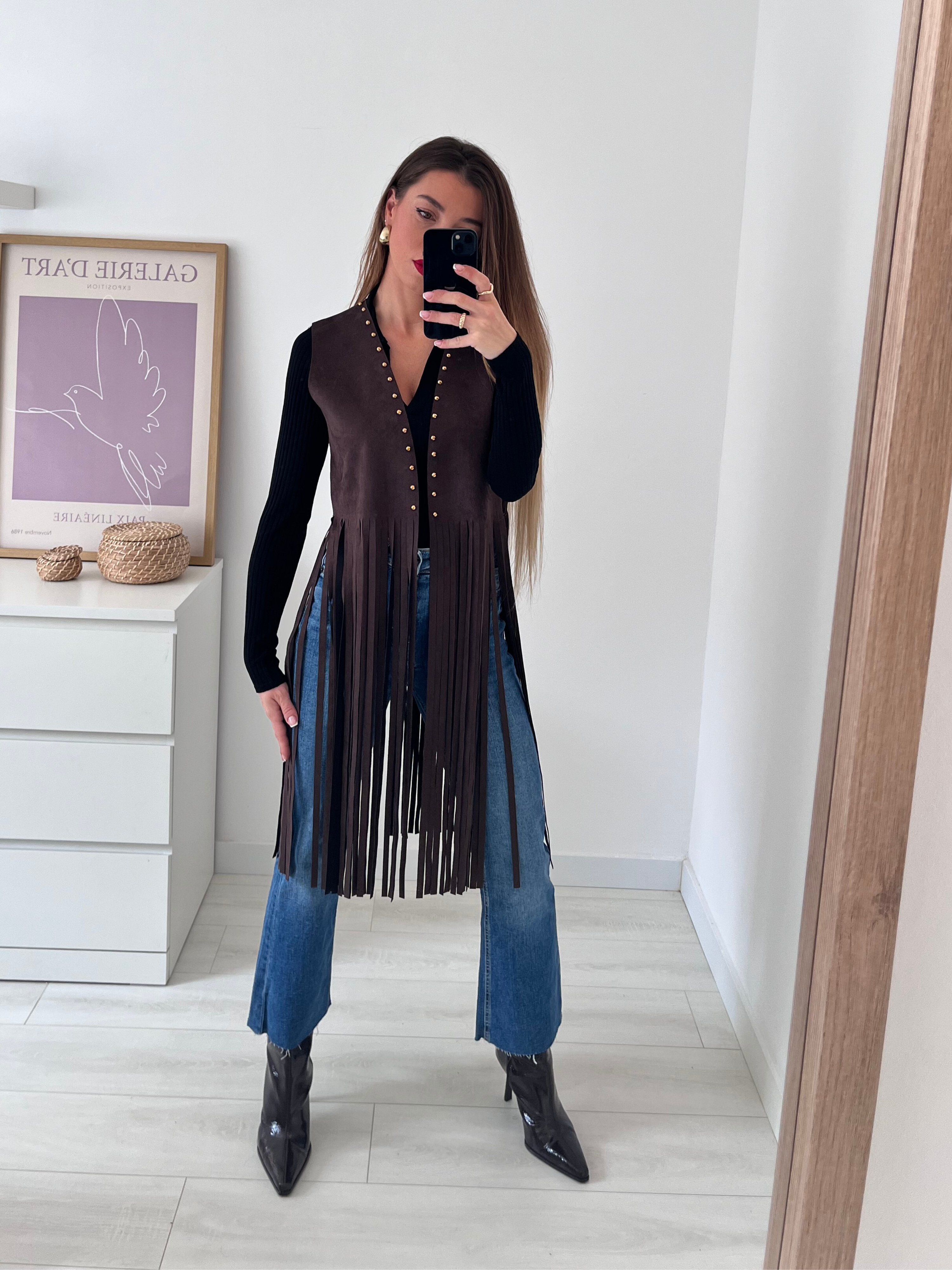 CHALECO GAIA CON FLECOS