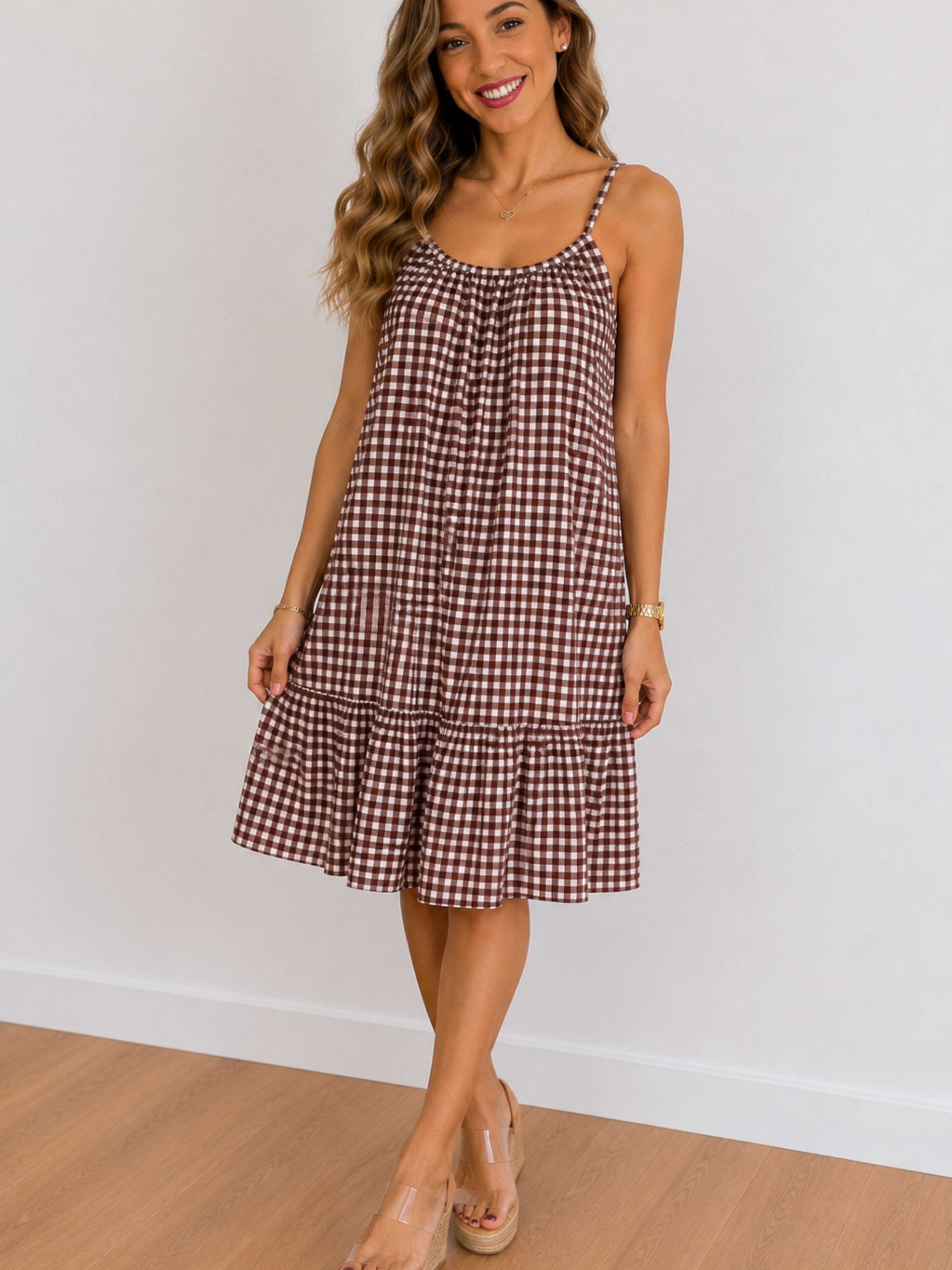 VESTIDO CUADROS VICHY