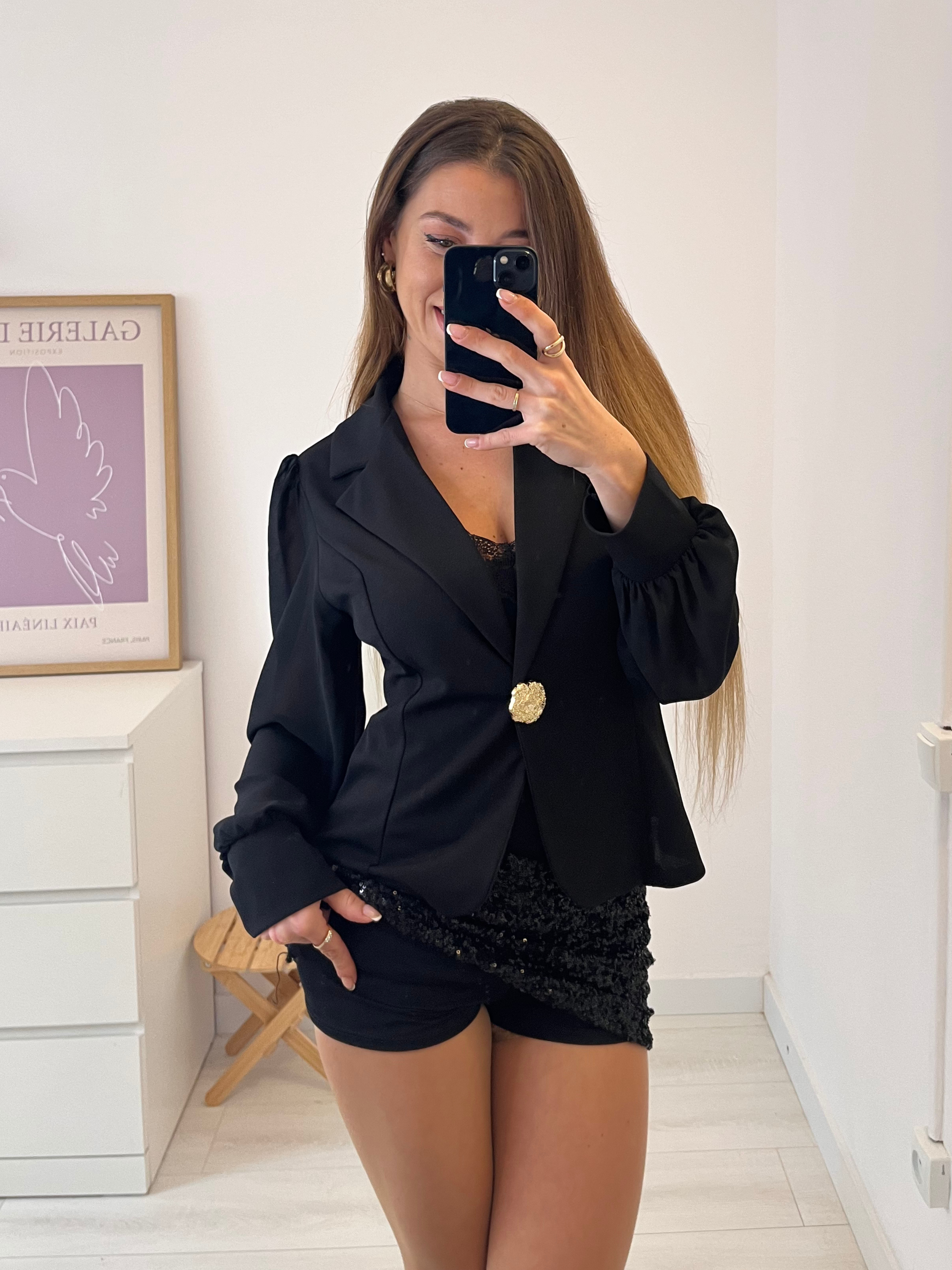 FALDA-PANTALÓN LIA NEGRO