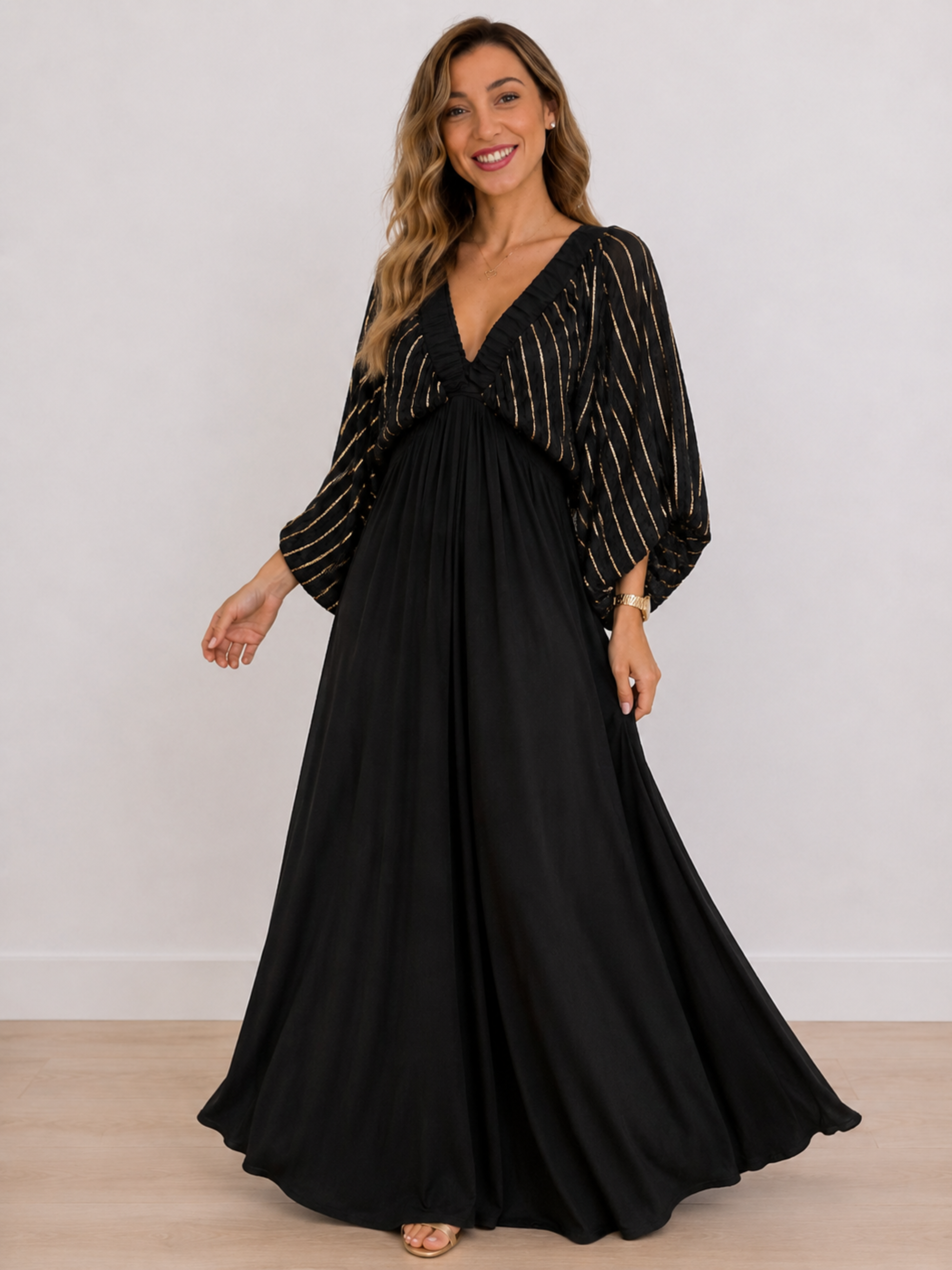 VESTIDO MANGA CAMIL