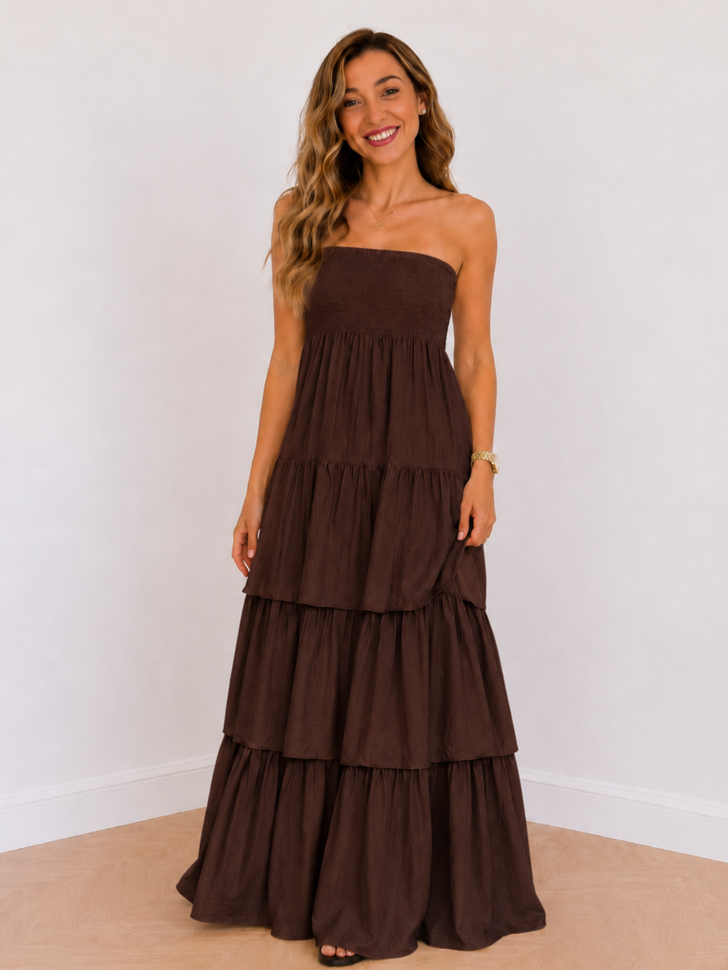 VESTIDO VOLANTES