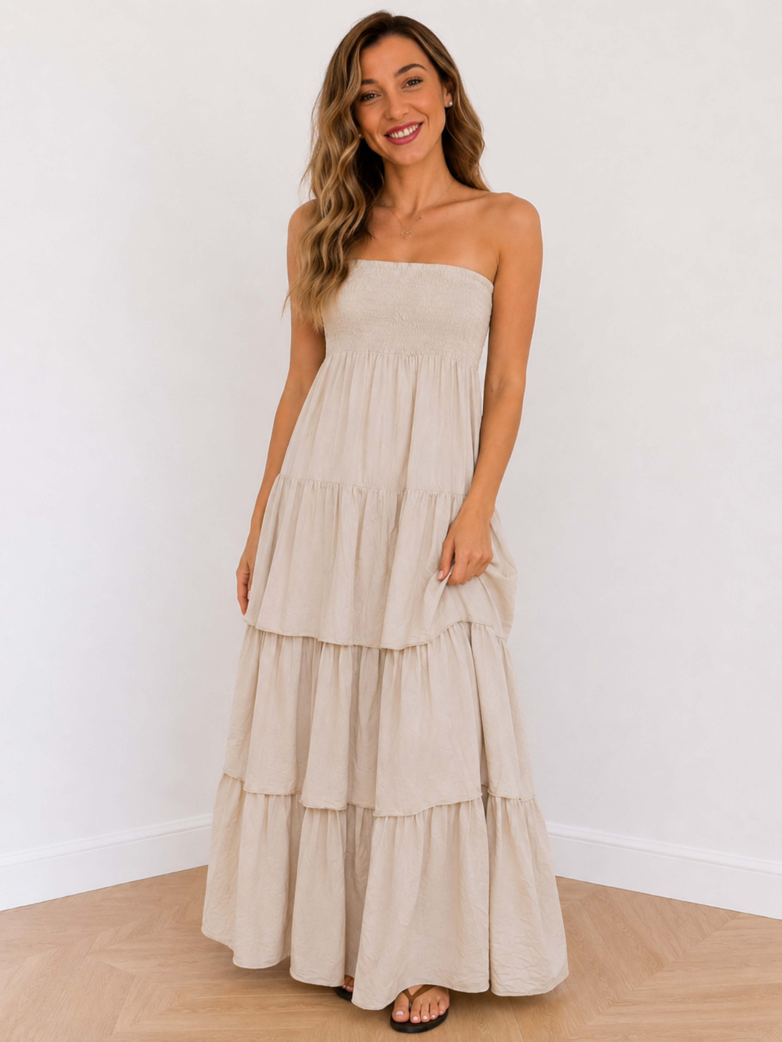 VESTIDO VOLANTES