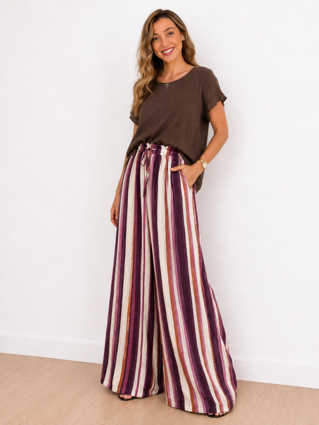 PANTALÓN RAYAS ALGODÓN