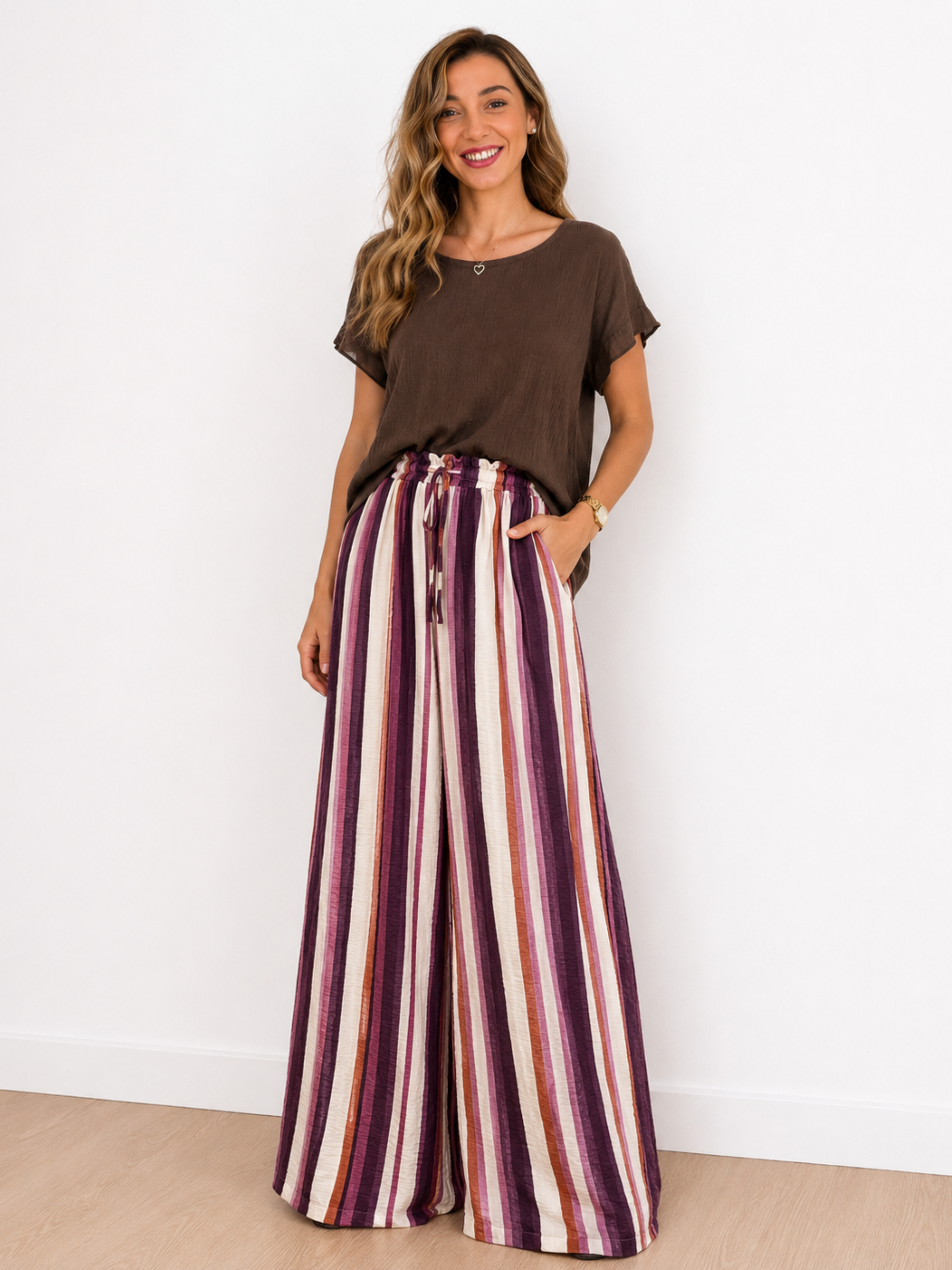 PANTALÓN RAYAS ALGODÓN