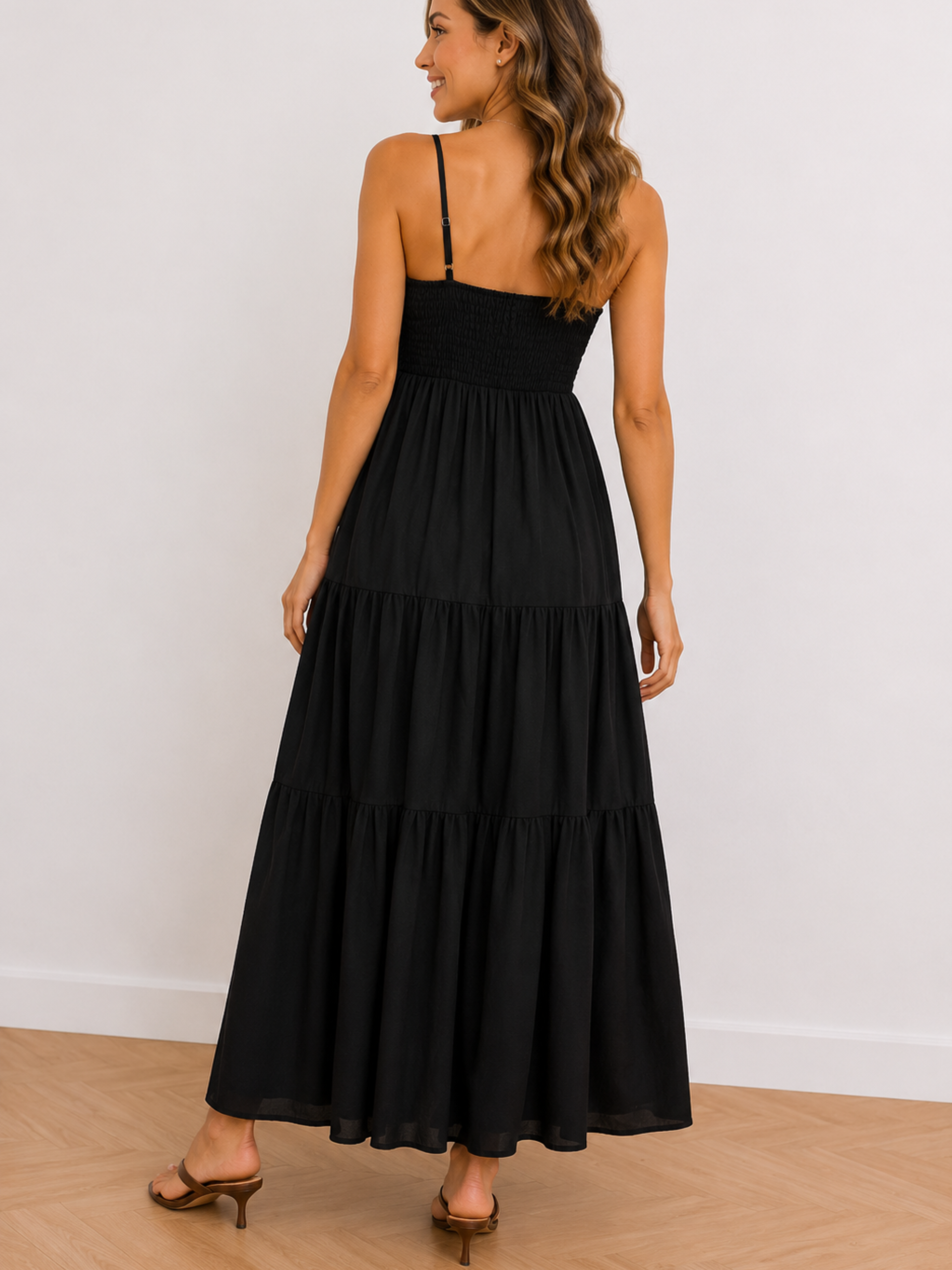 VESTIDO SOL VOLANTE