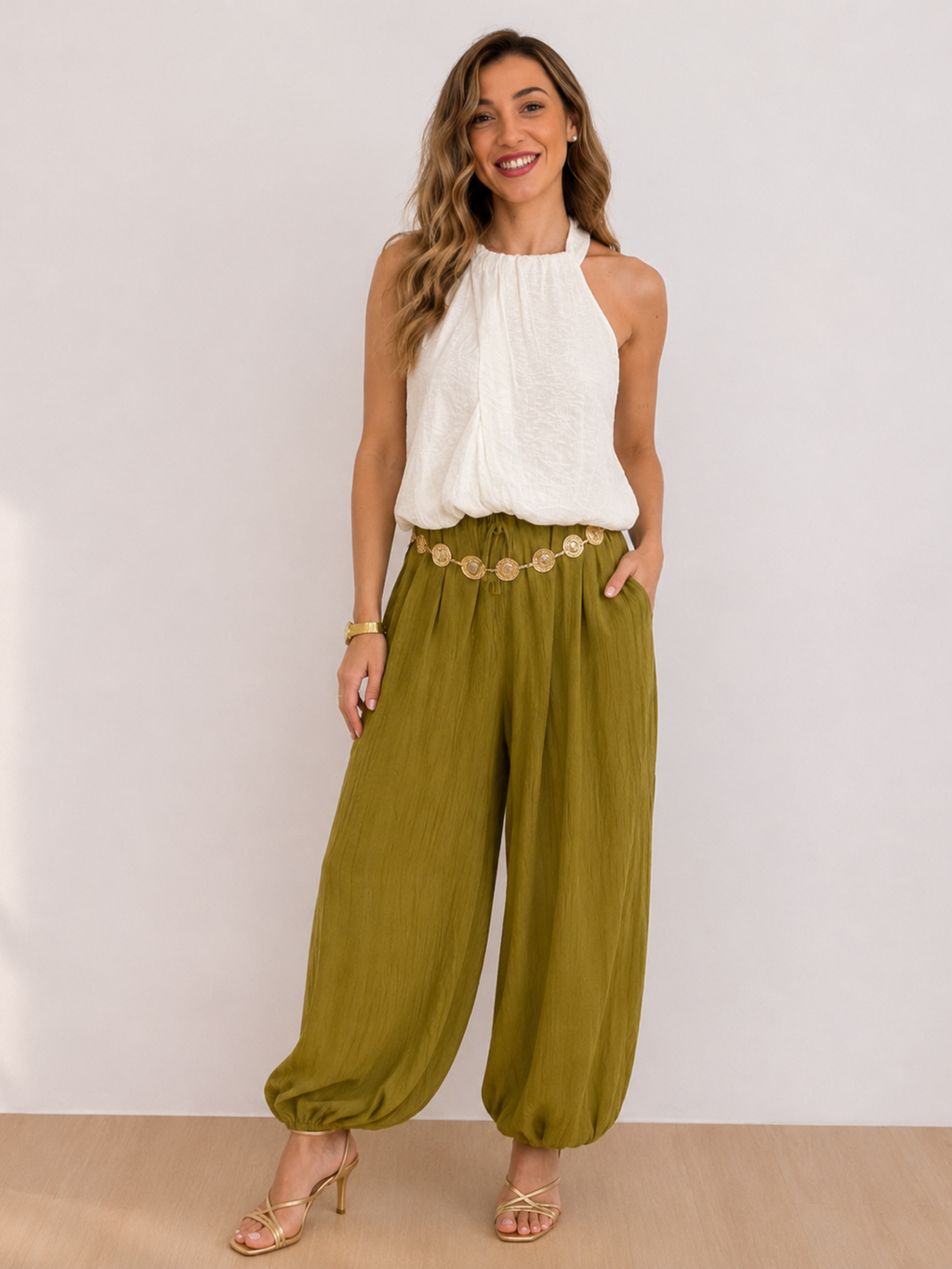 PANTALÓN TEXTURIZADO