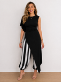 BLUSA ASIMÉTRICA LICRA