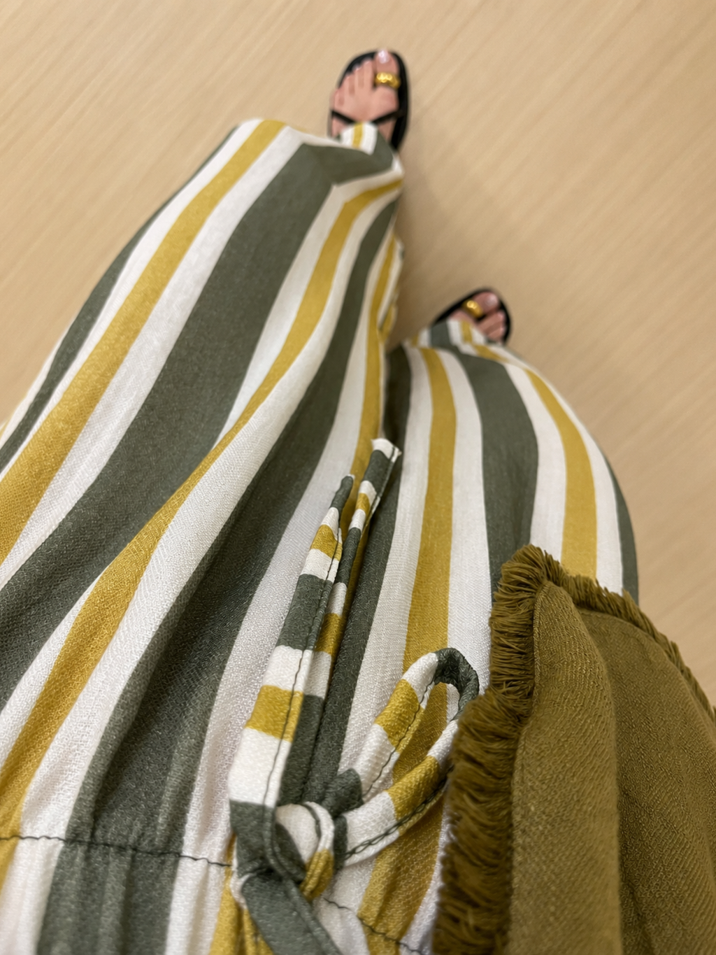 PANTALÓN LINO RAYAS