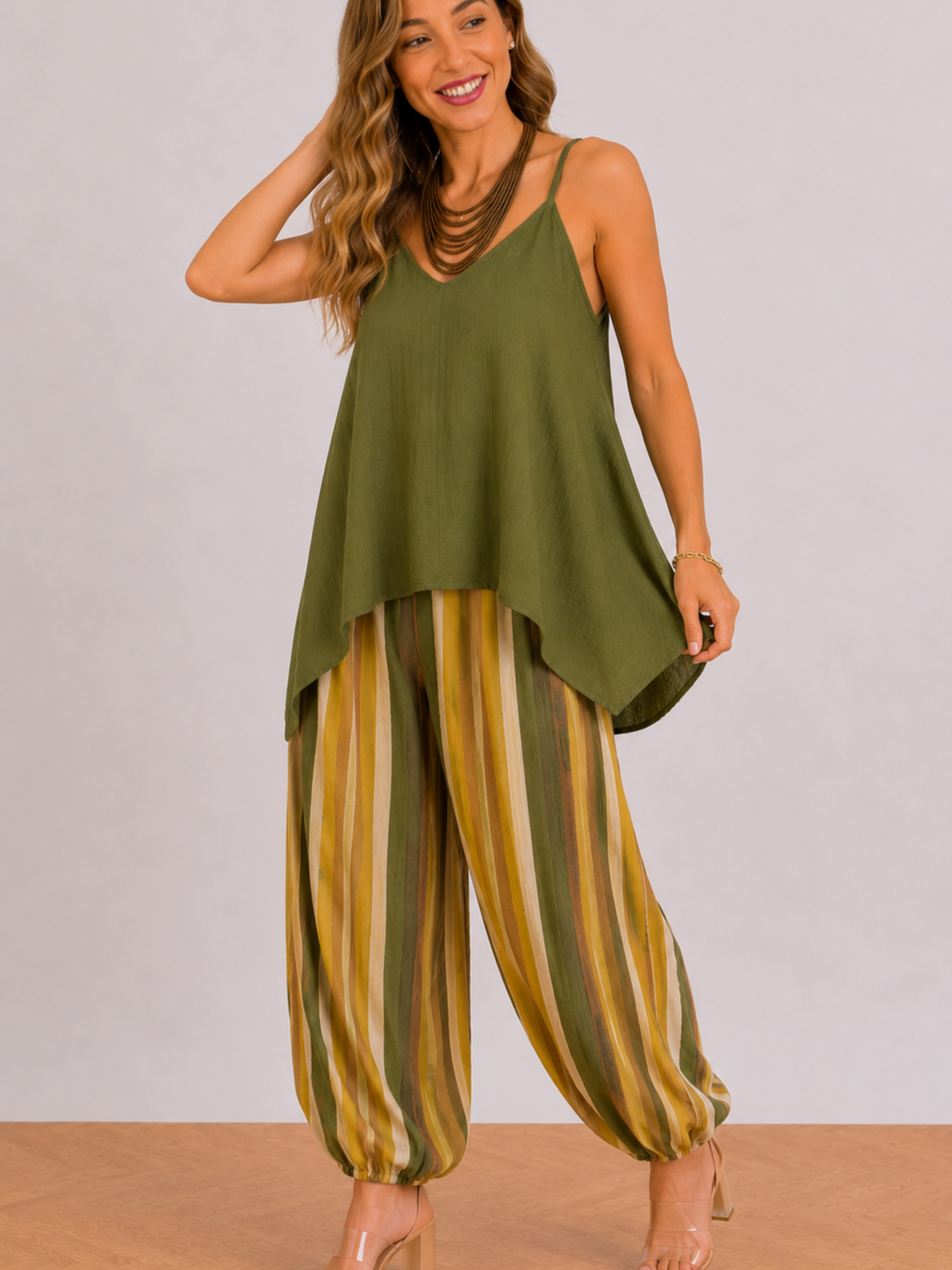 PANTALÓN ALADÍN RAYAS