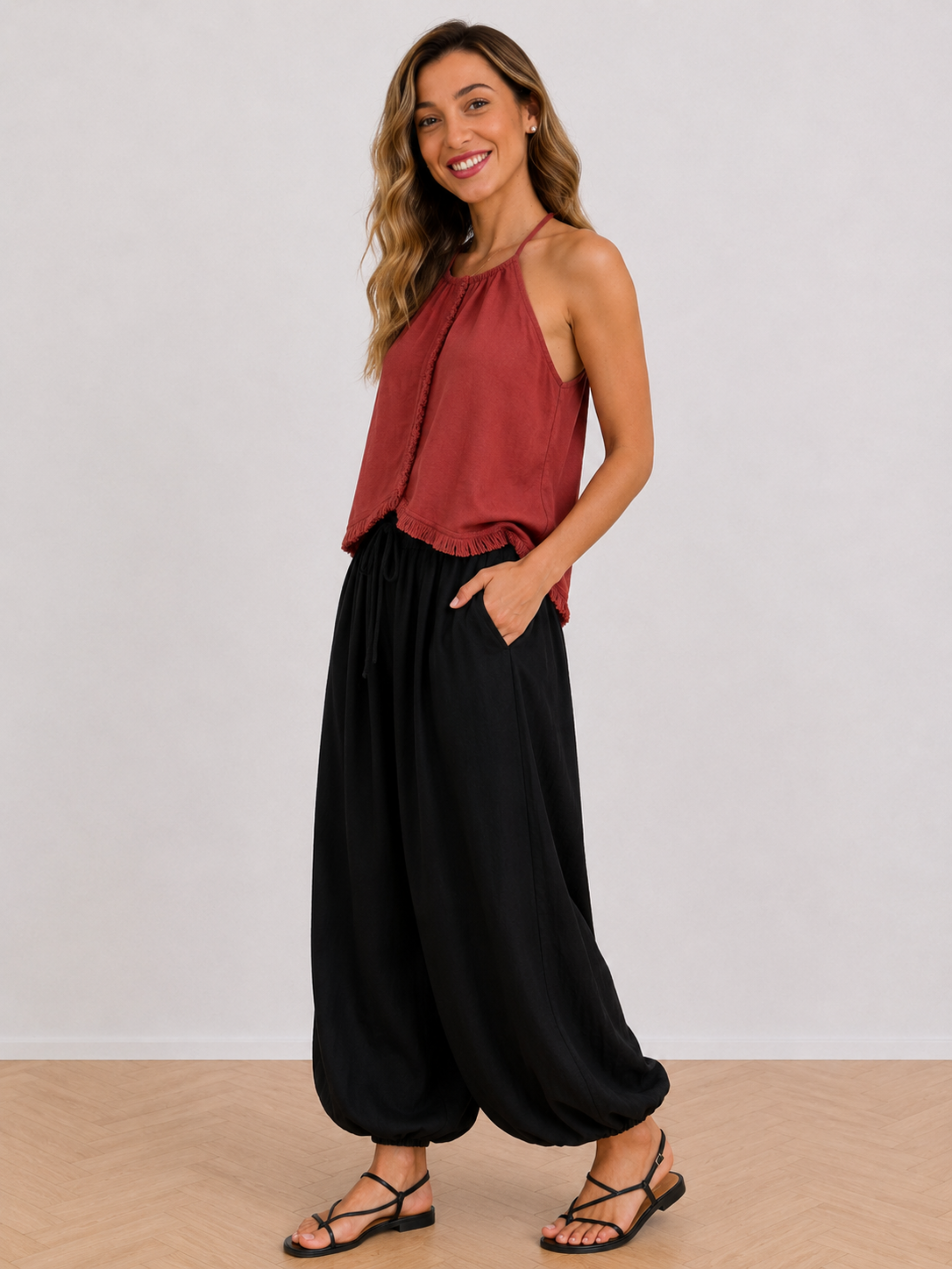 PANTALÓN GLOBO GINA