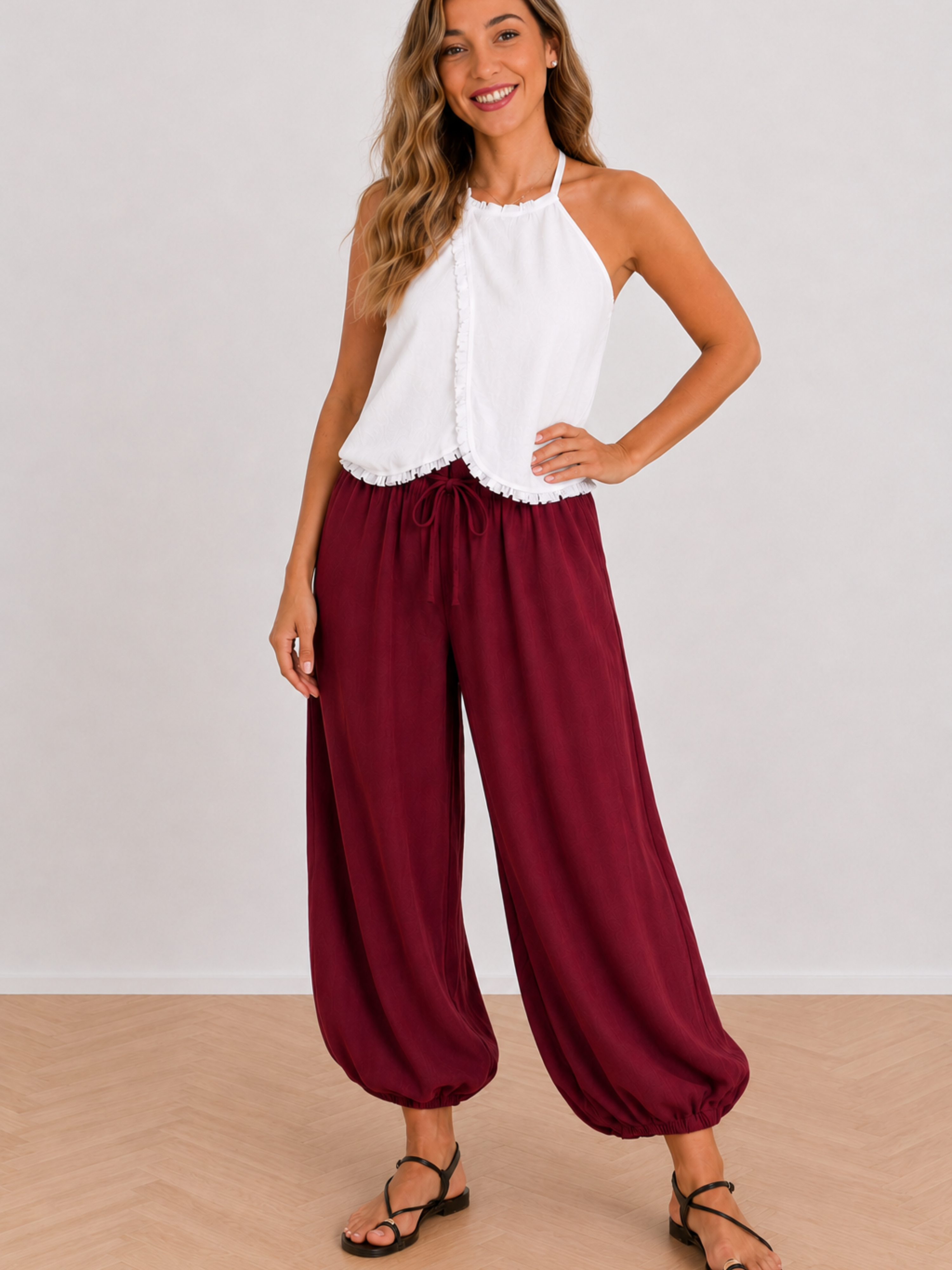 PANTALÓN GLOBO GINA