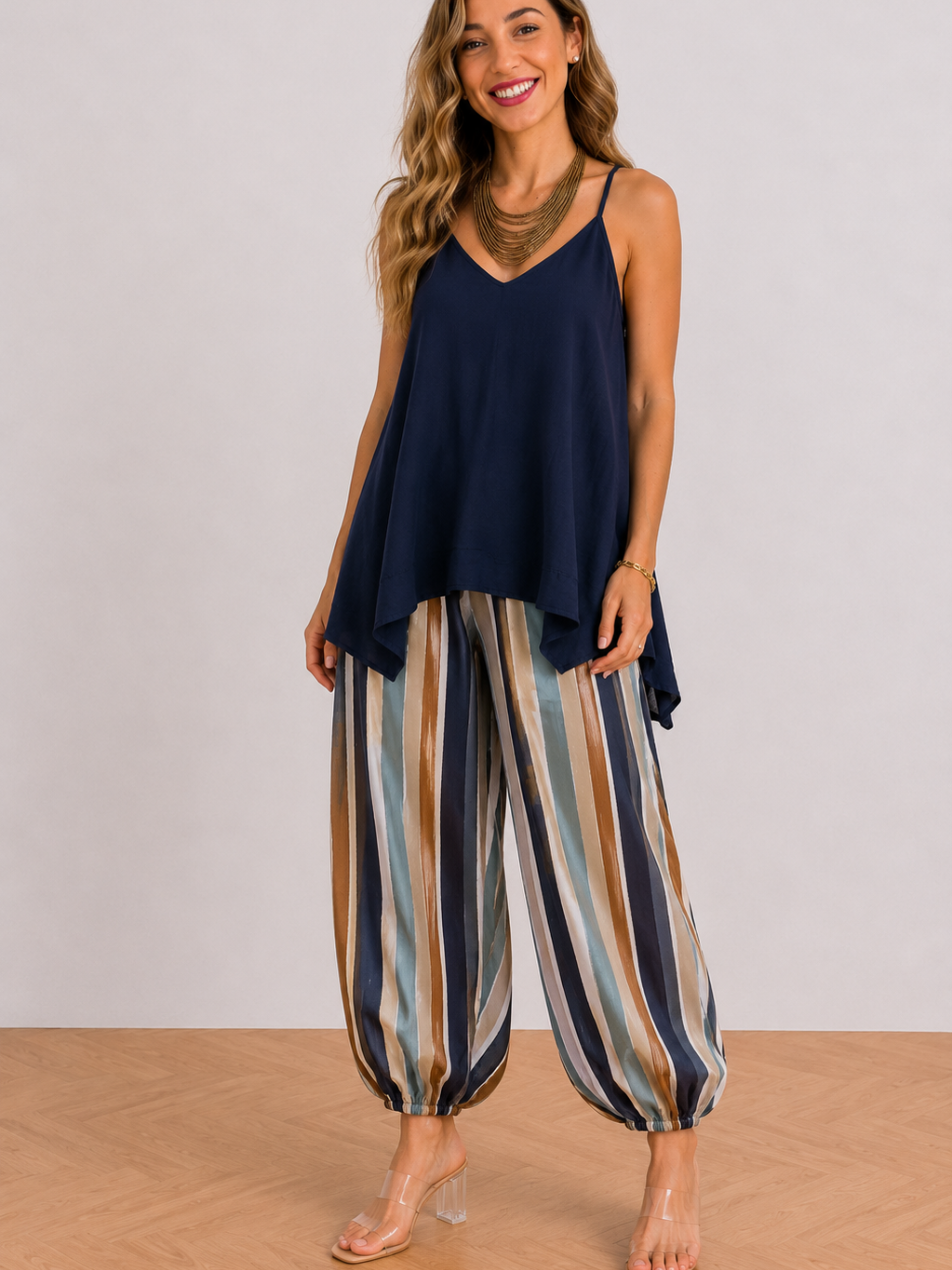 PANTALÓN ALADÍN RAYAS