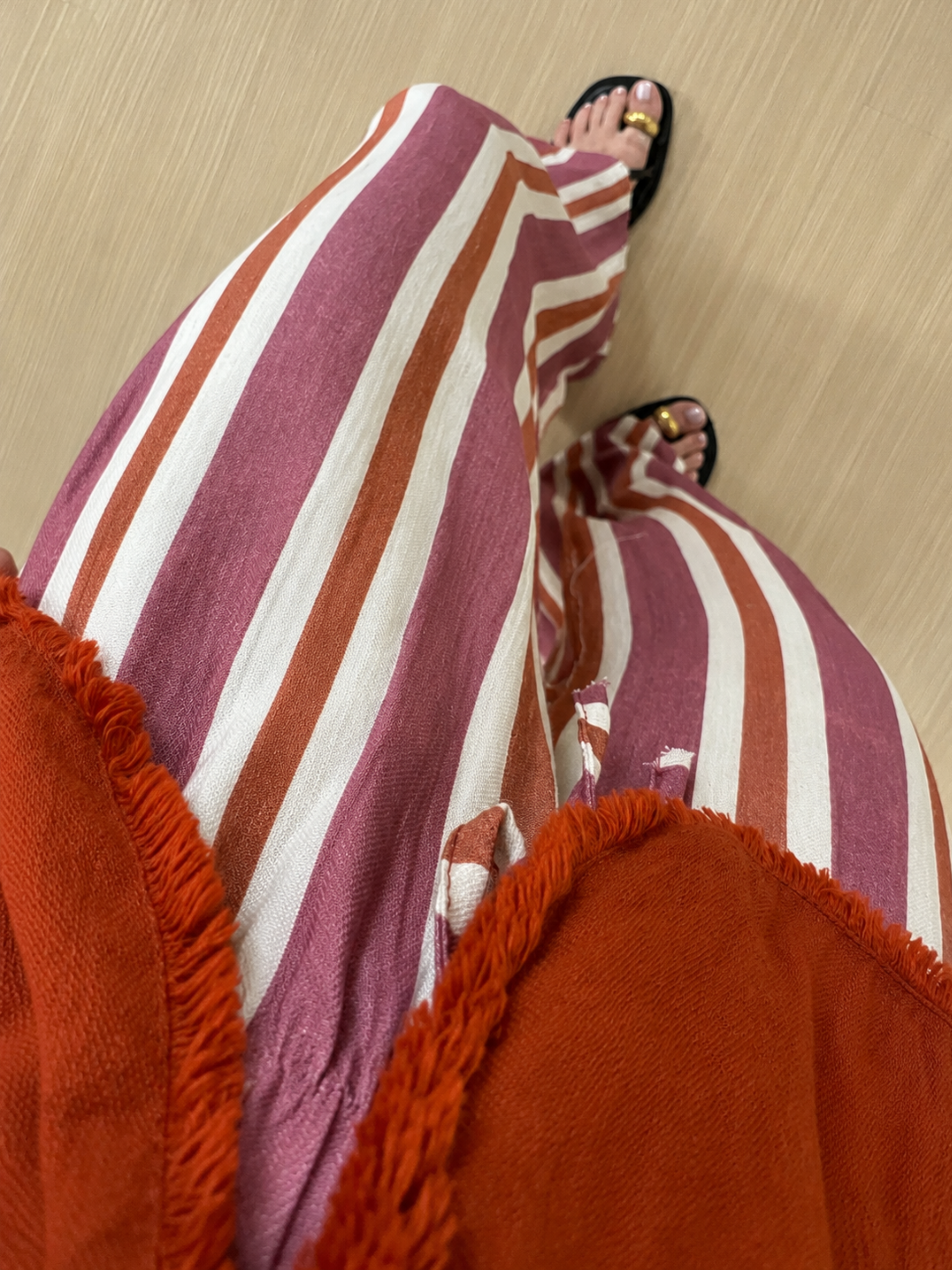 PANTALÓN LINO RAYAS