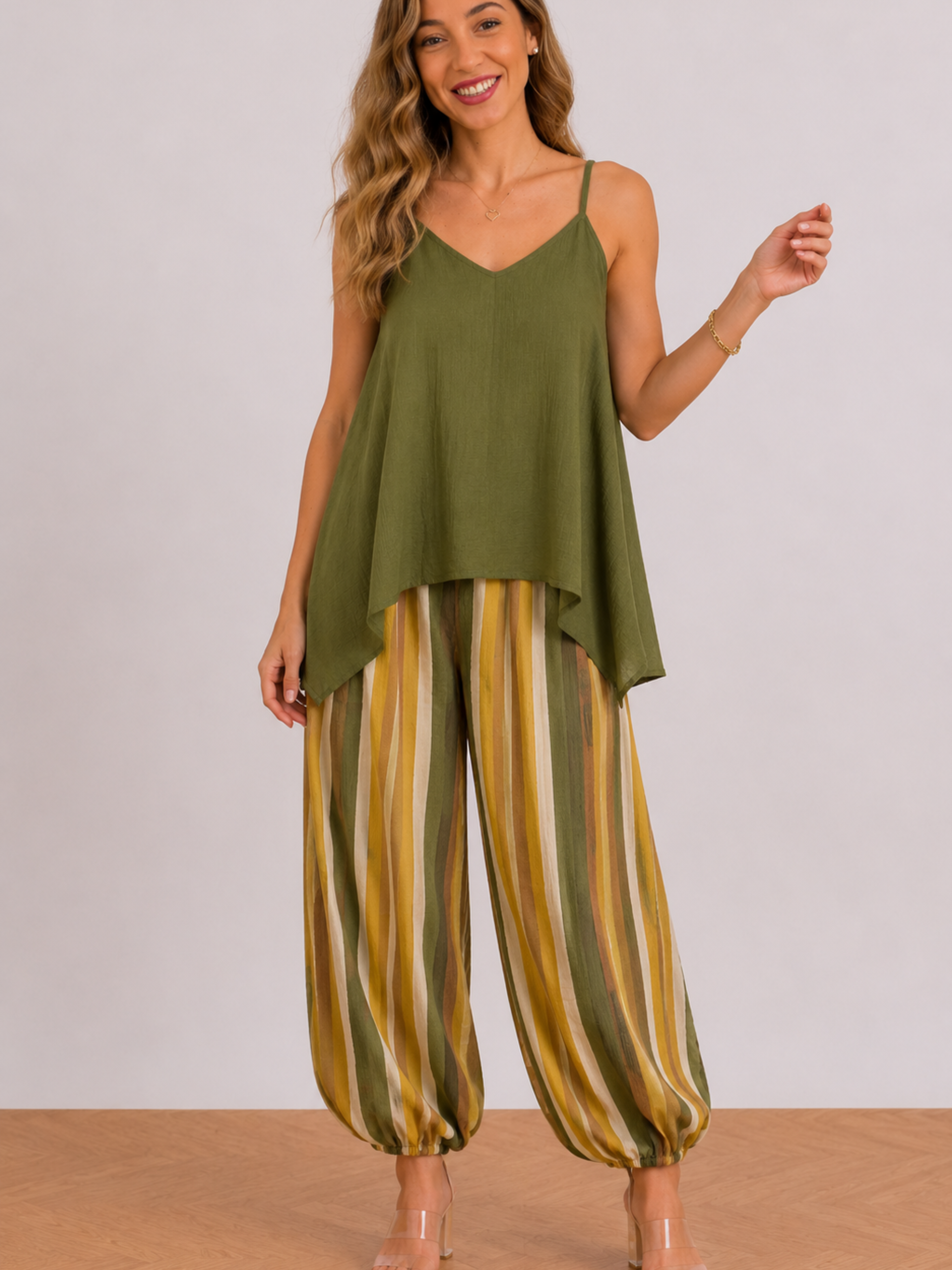 PANTALÓN ALADÍN RAYAS
