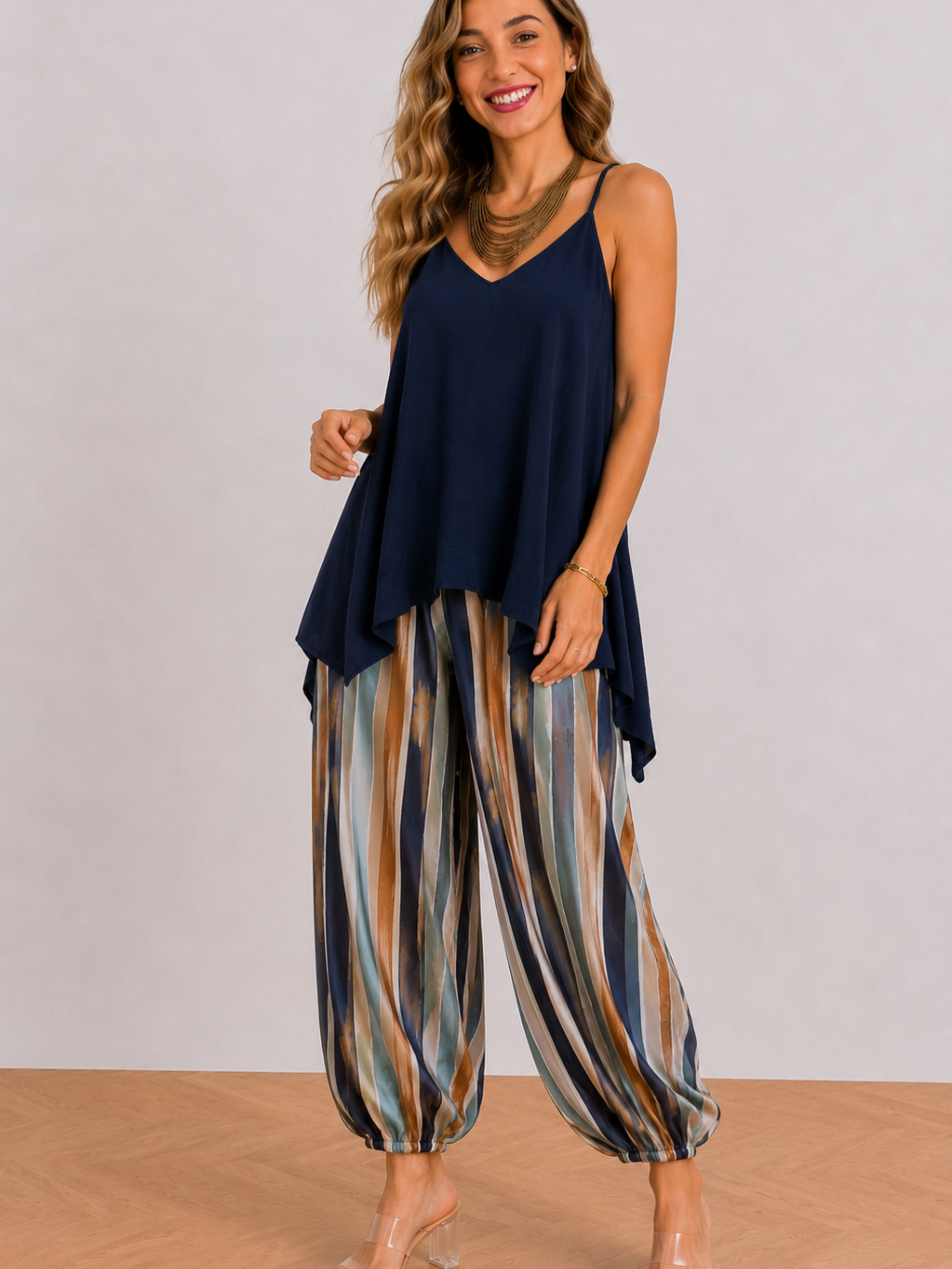 PANTALÓN ALADÍN RAYAS