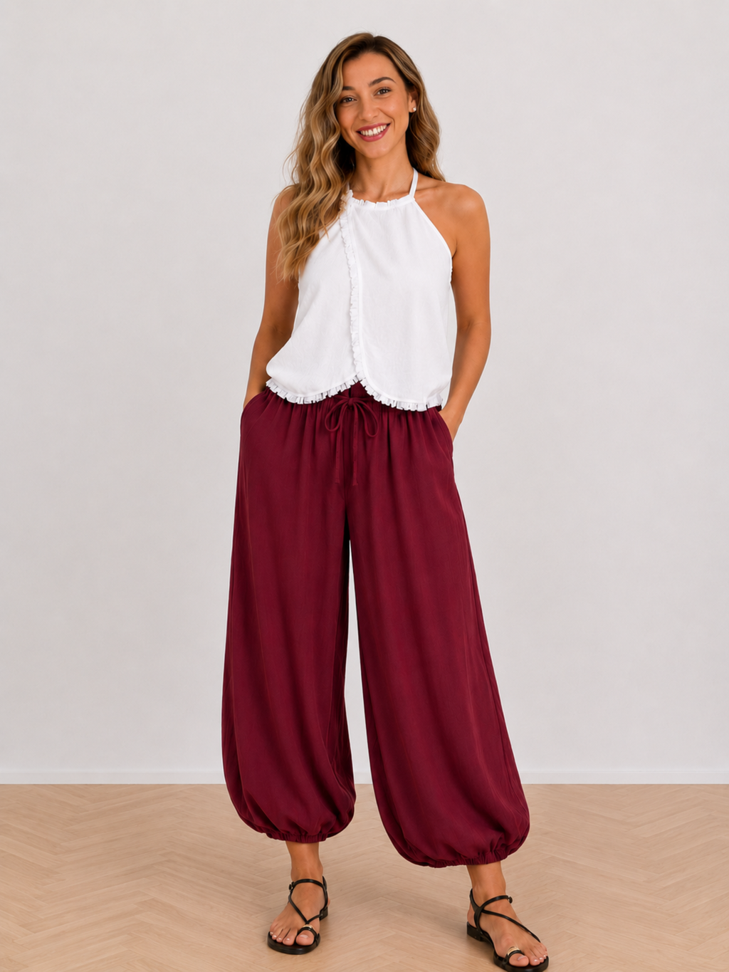 PANTALÓN GLOBO GINA