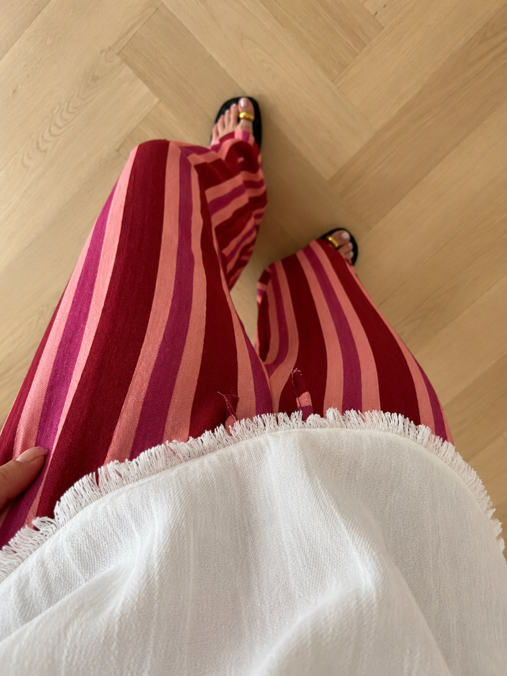 PANTALÓN LINO RAYAS