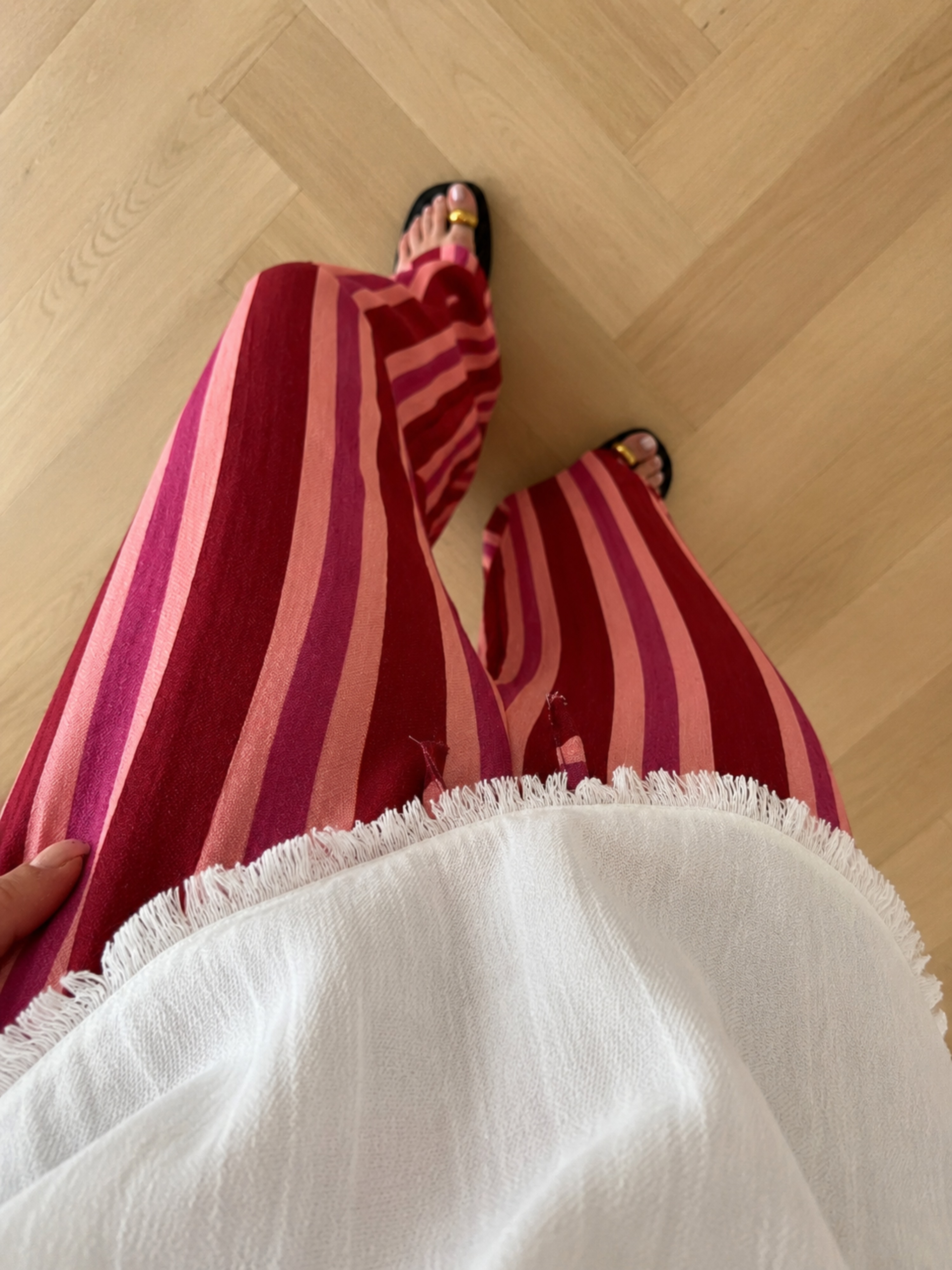 PANTALÓN LINO RAYAS