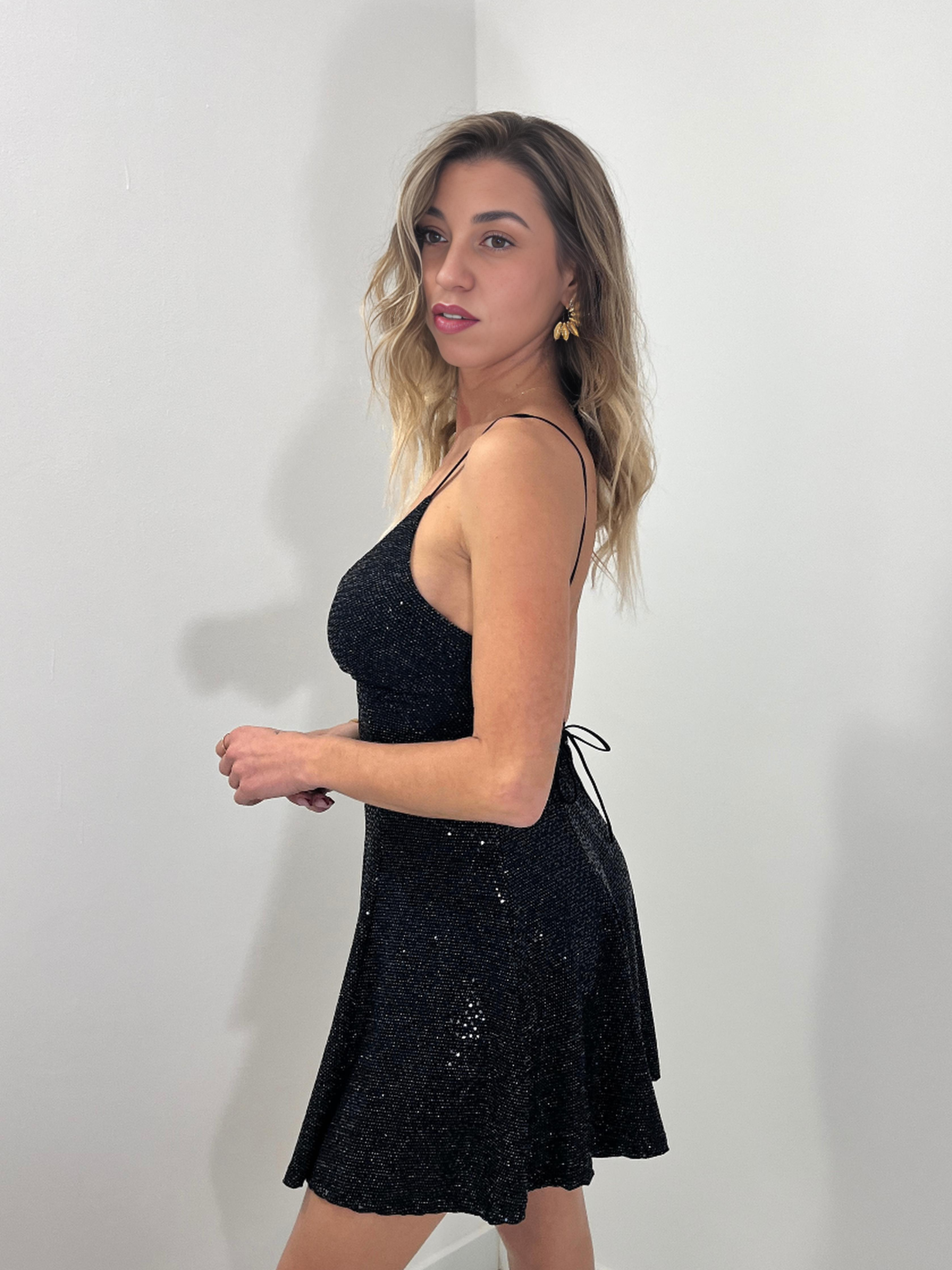 VESTIDO LAURENT NEGRO