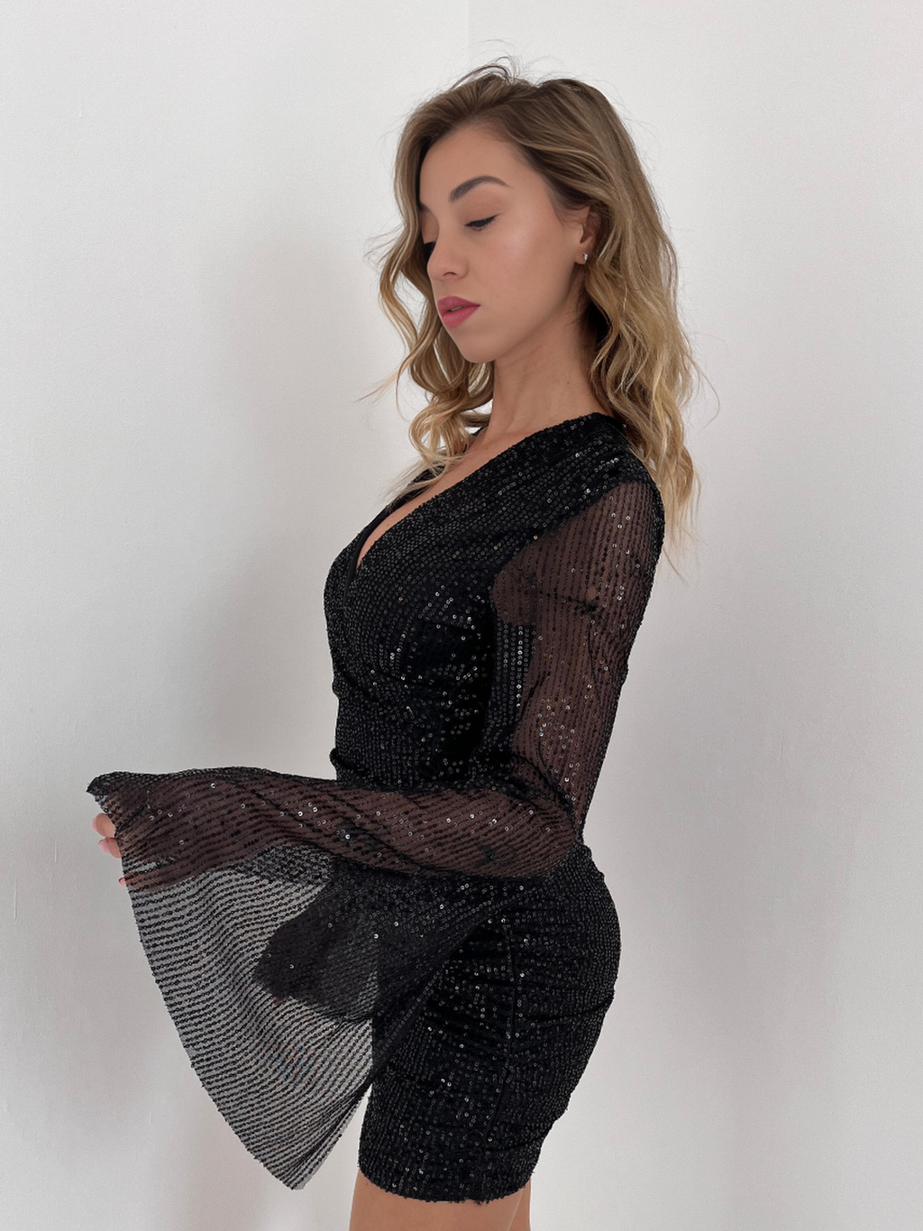 VESTIDO DUBAIT LENTEJUELAS