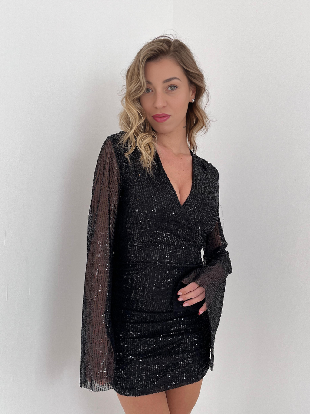 VESTIDO DUBAIT LENTEJUELAS