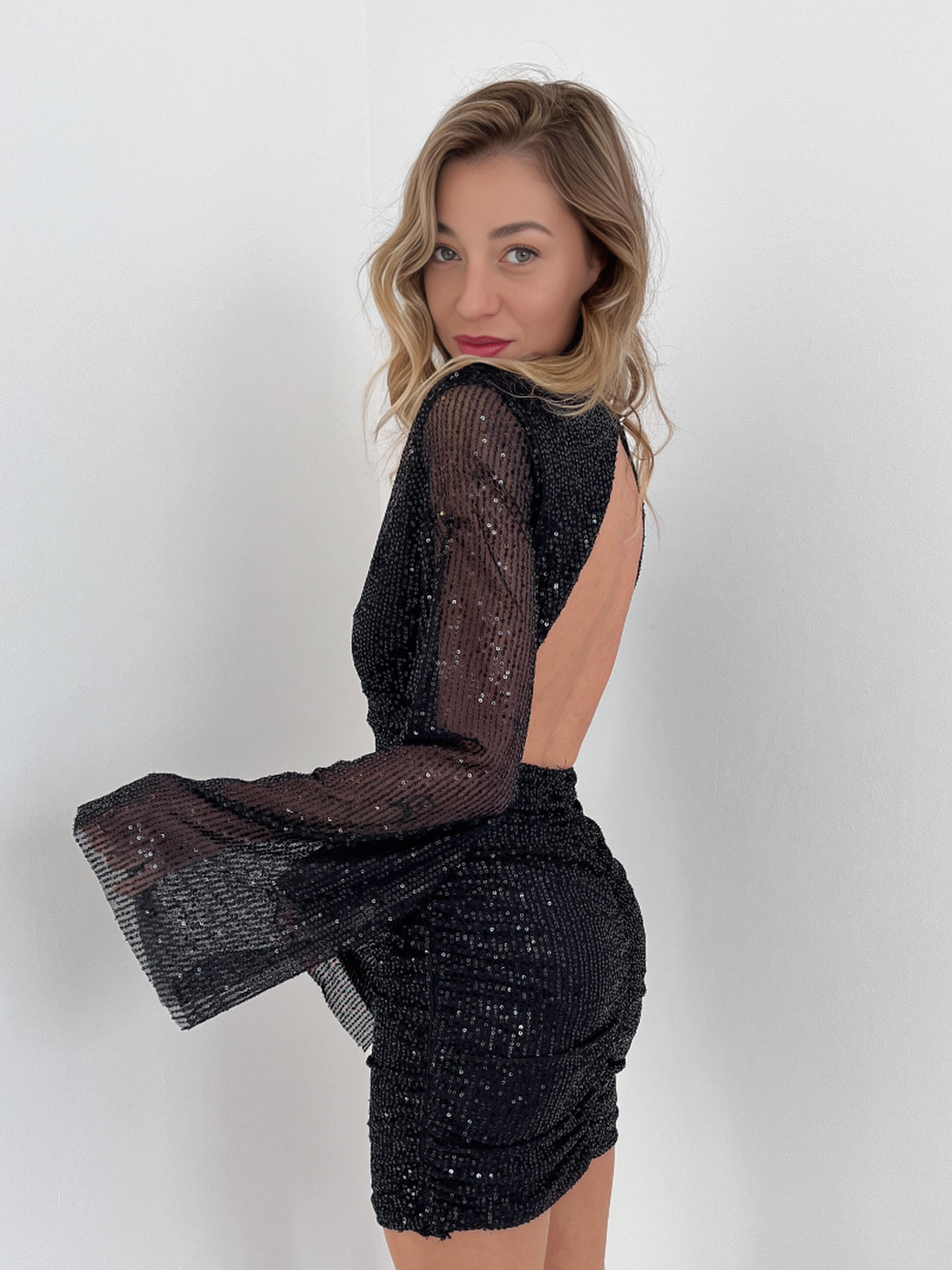 VESTIDO DUBAIT LENTEJUELAS