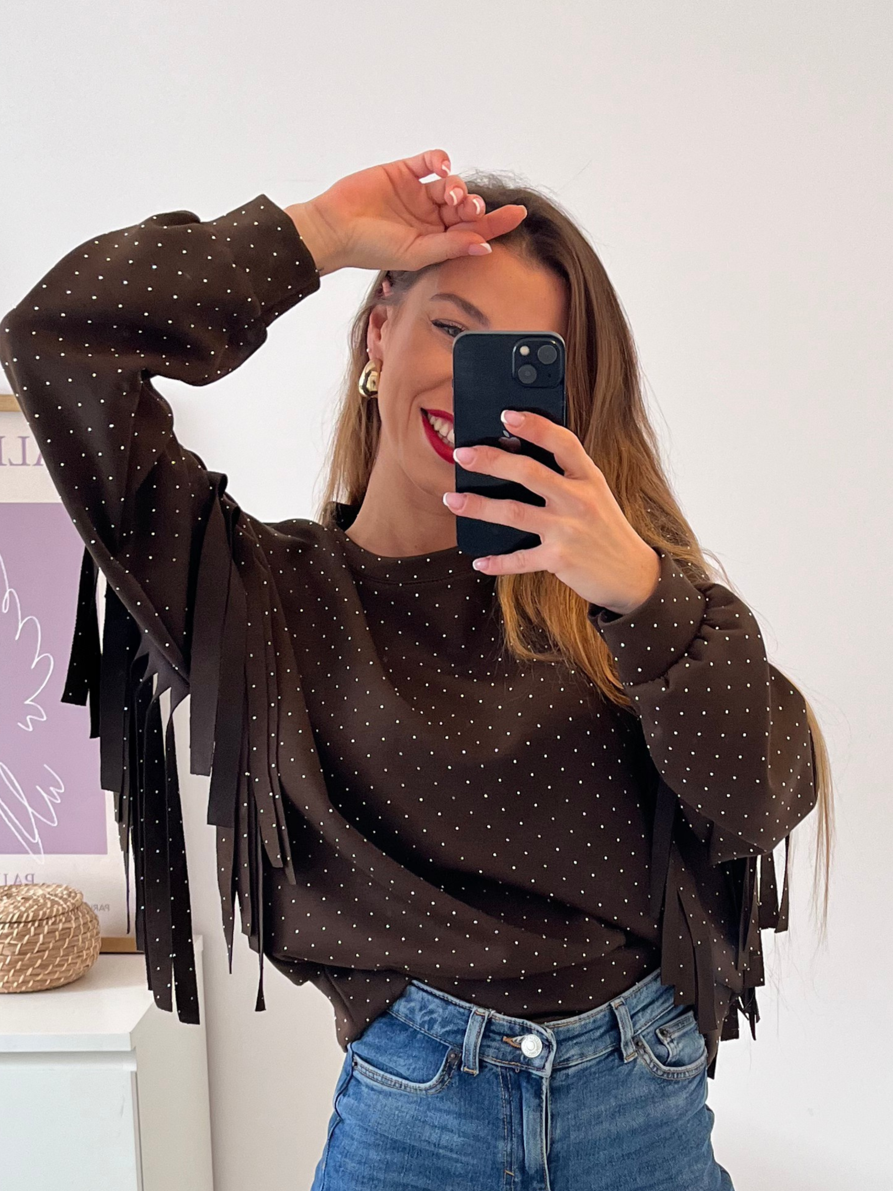 JERSEY DALIA MARRÓN